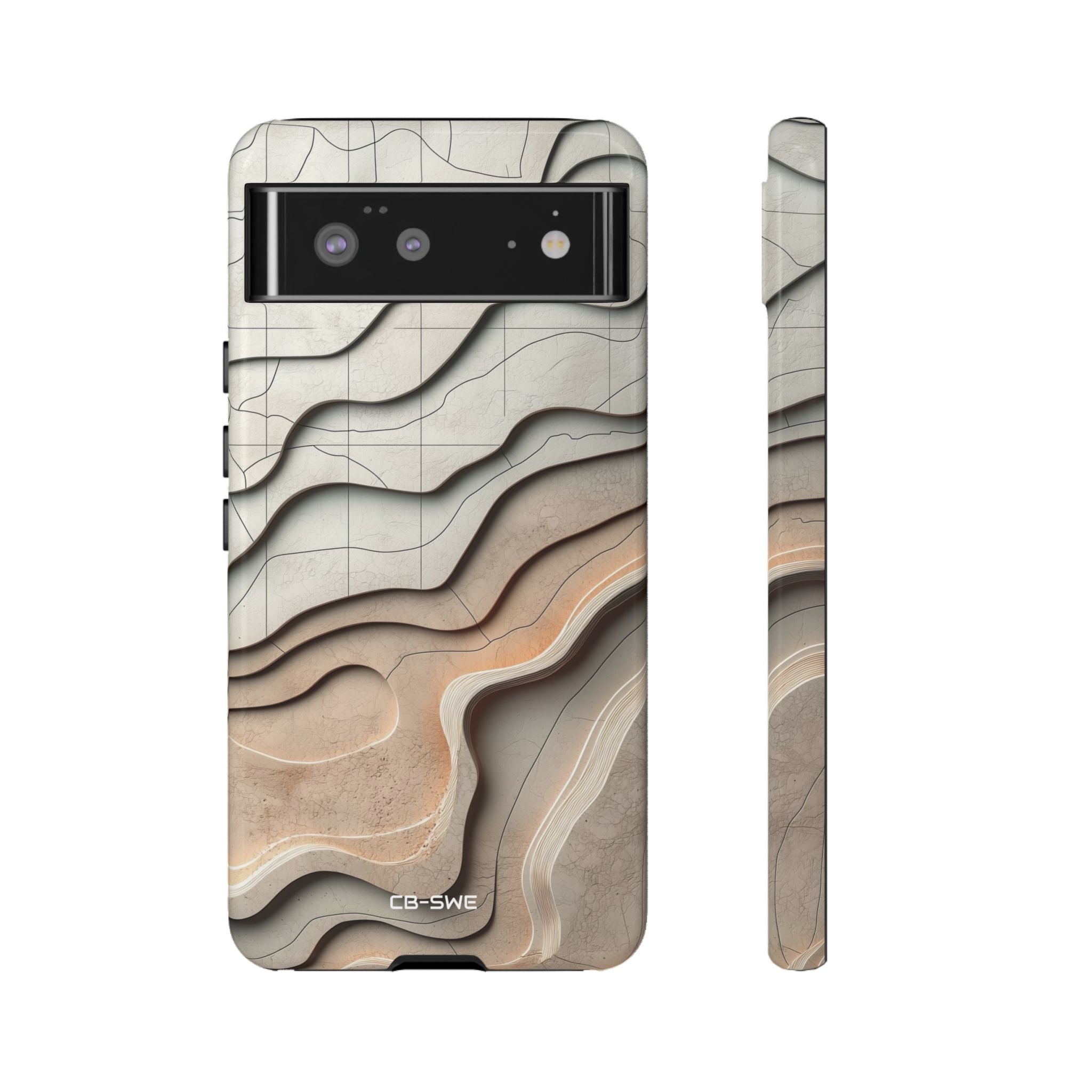 Waves Embrace Earth - Google Pixel Case