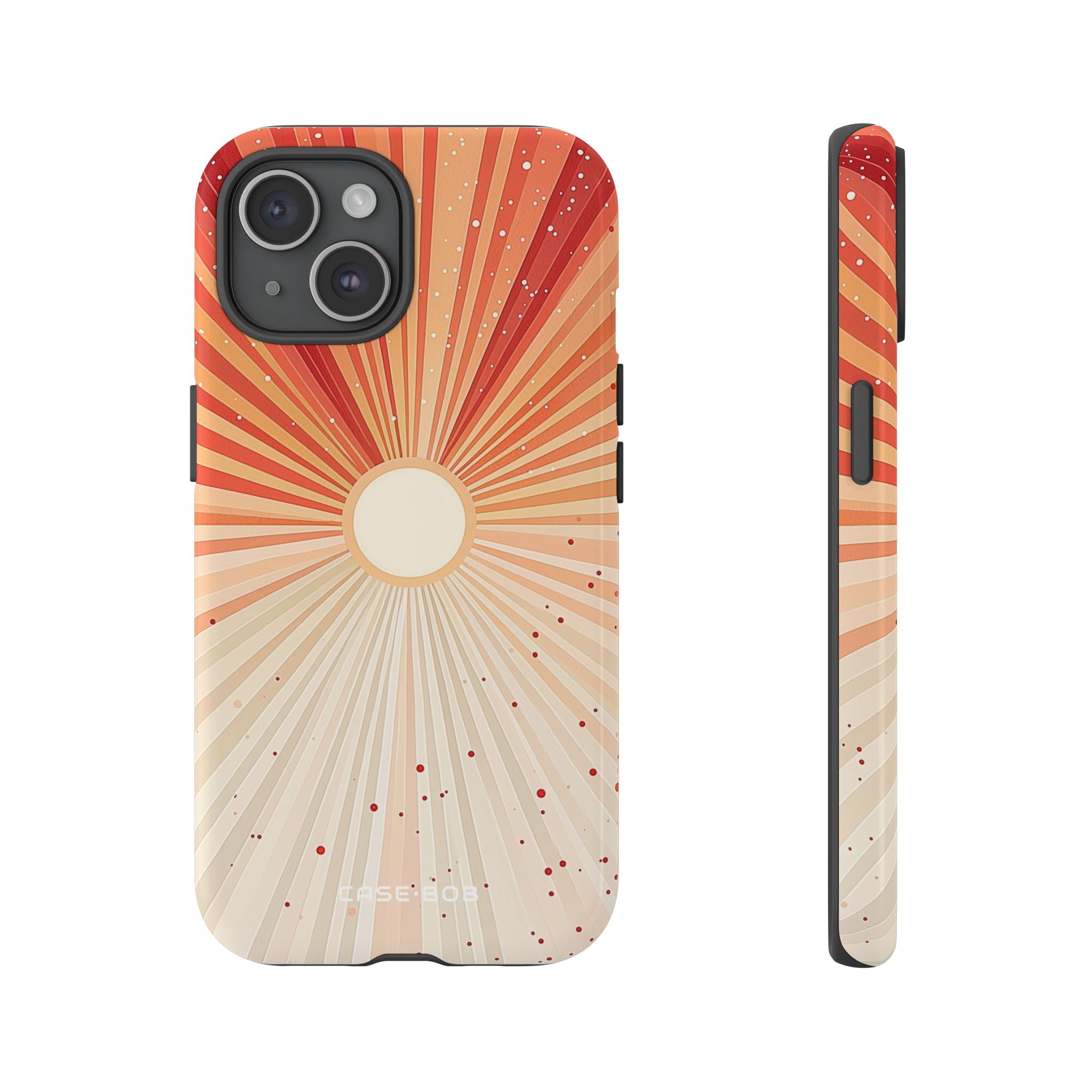 Solar Bloom iPhone 15 Case - Tough