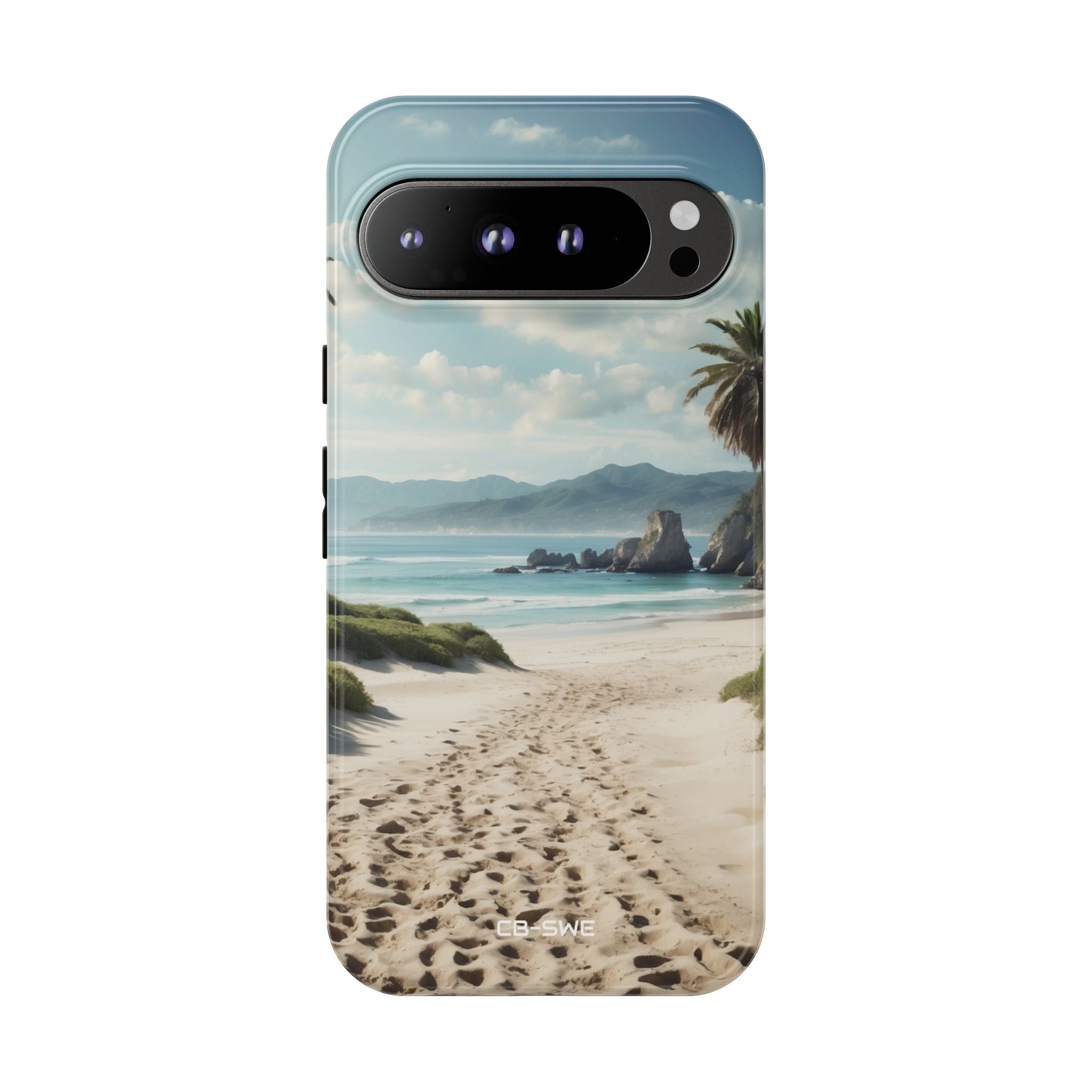 Footprints Trace Sand - Google Pixel Case