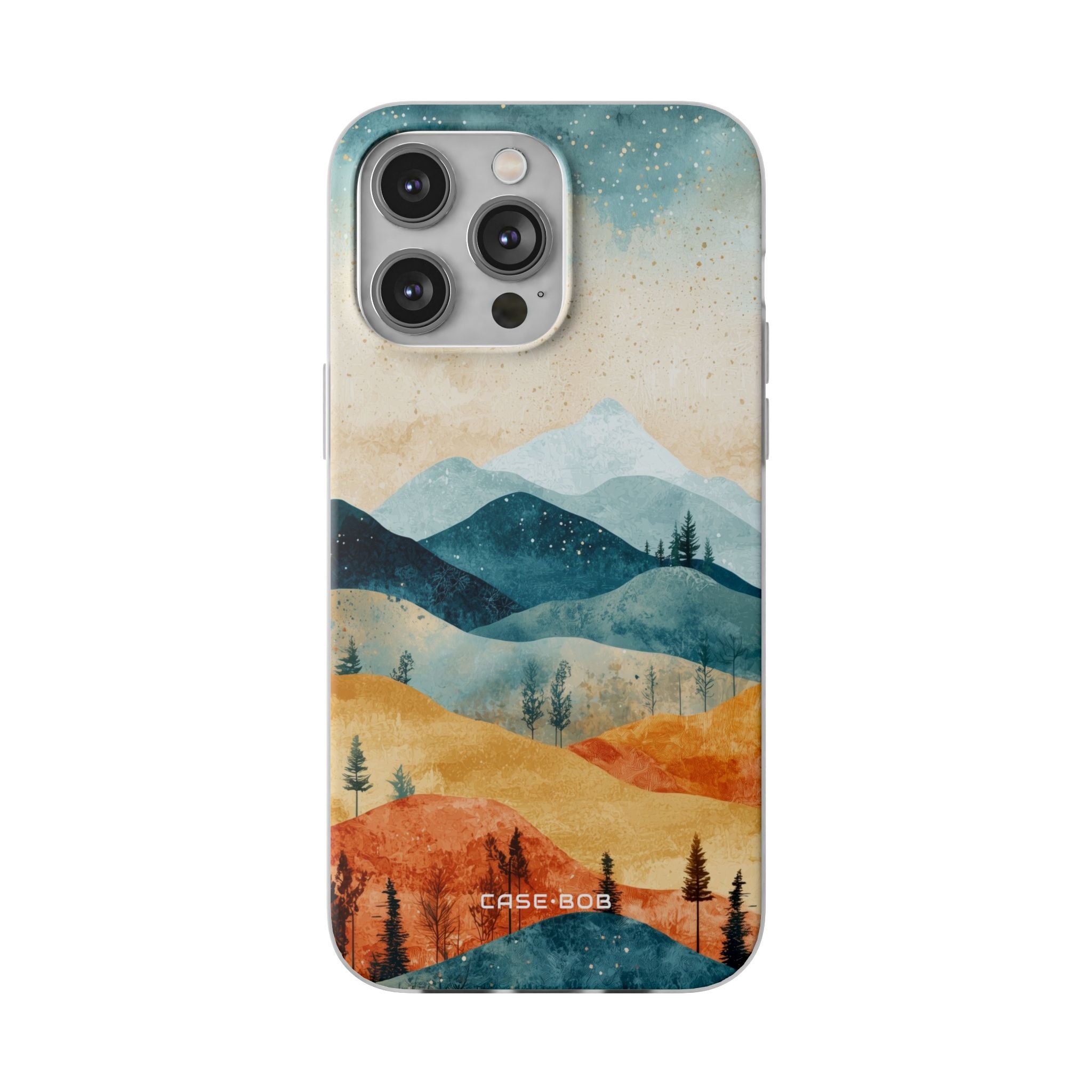 Moonlit Mountains iPhone 14 Pro Max Case - Soft