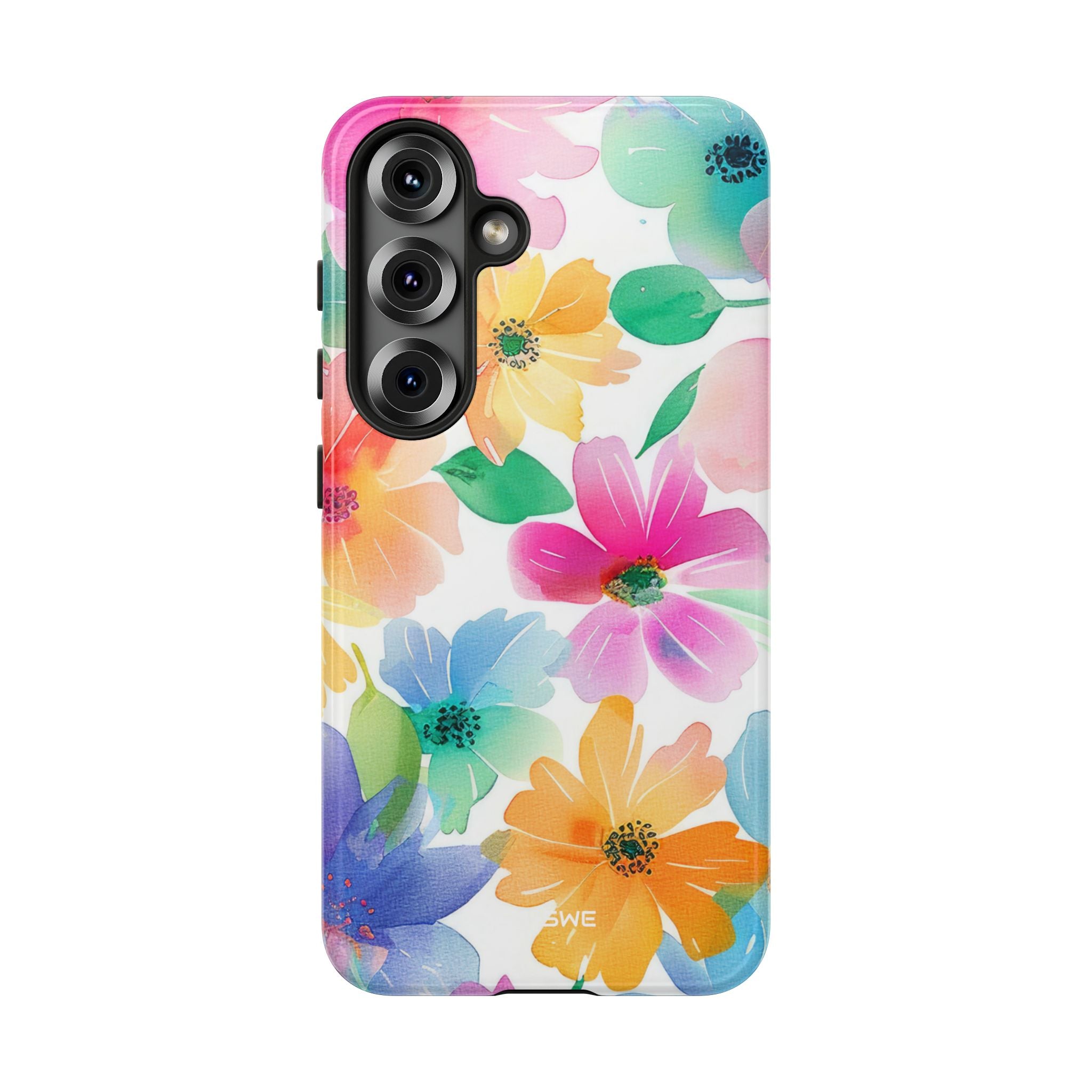 Vibrant Floral Impression - Samsung Case