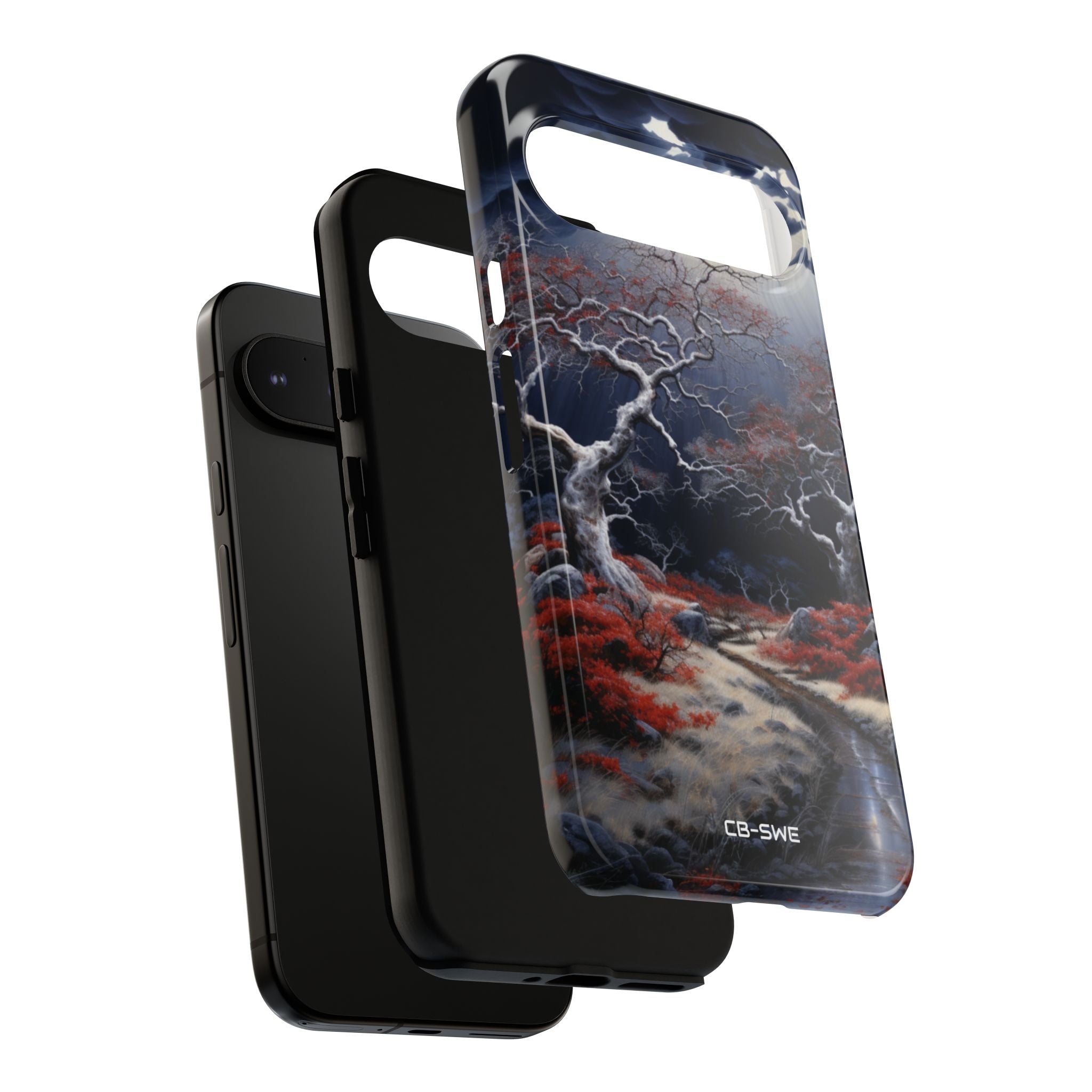 Sunlit Gnarled Forest - Google Pixel Case