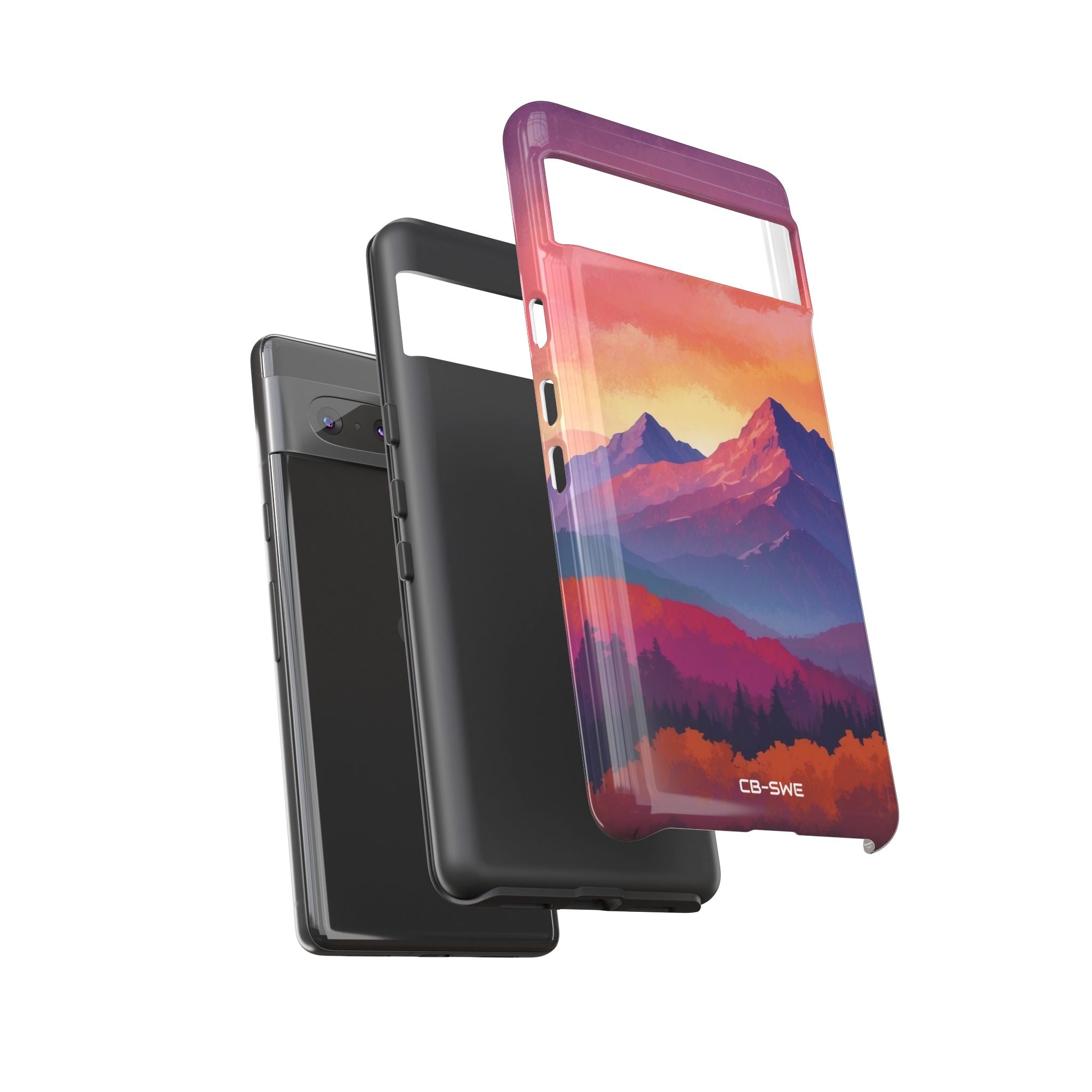 Mountain Peaks Rise - Google Pixel Case