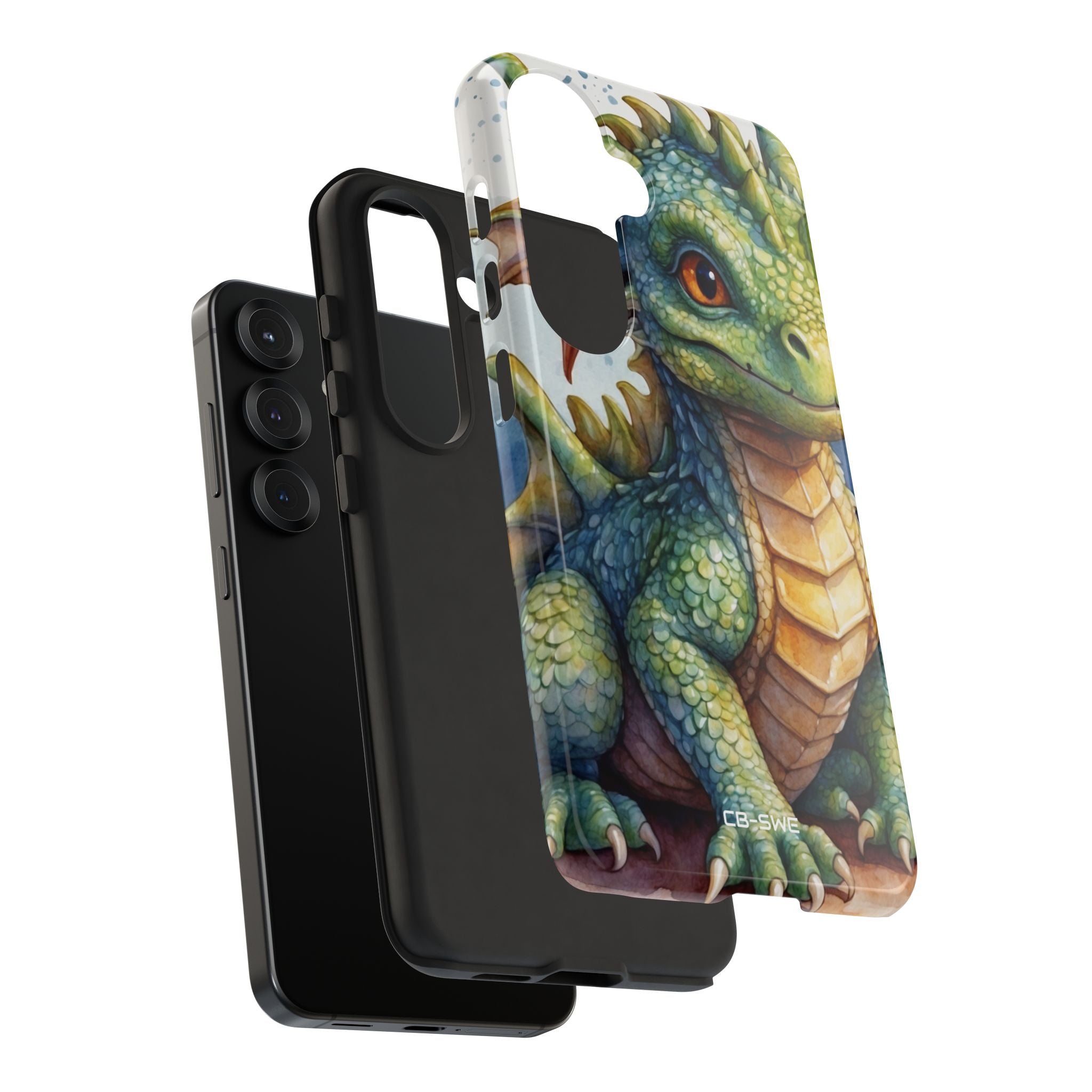 Green Dragon Smiles - Samsung Case