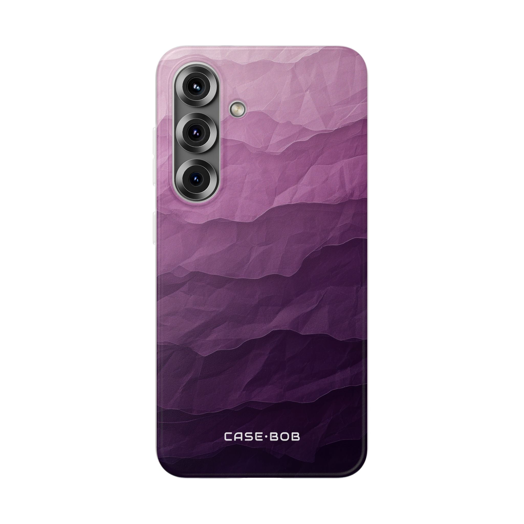 Purple Wave Layers Samsung S25 Plus Case - Soft