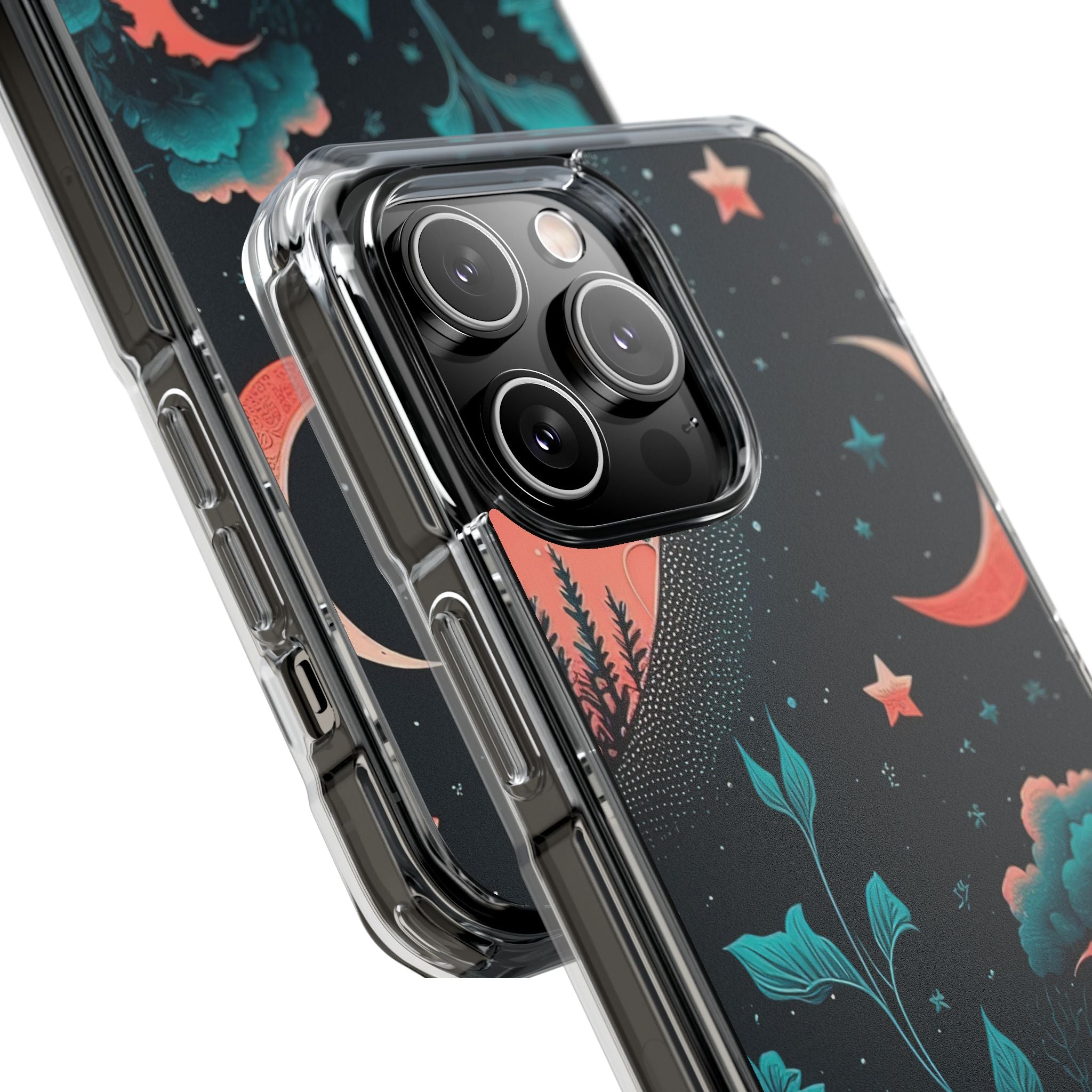 Cosmic Floral Dreams iPhone Case - Impact