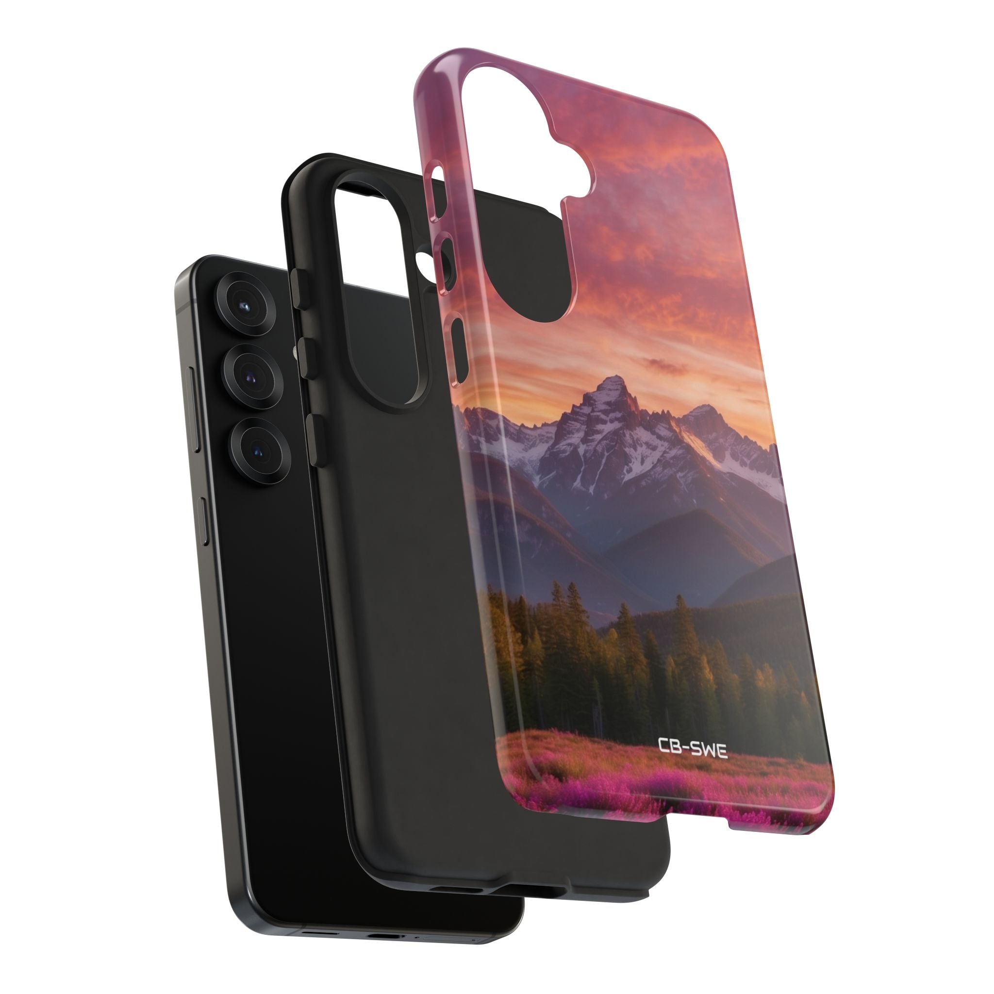 Mountain Peaks Glow - Samsung Case