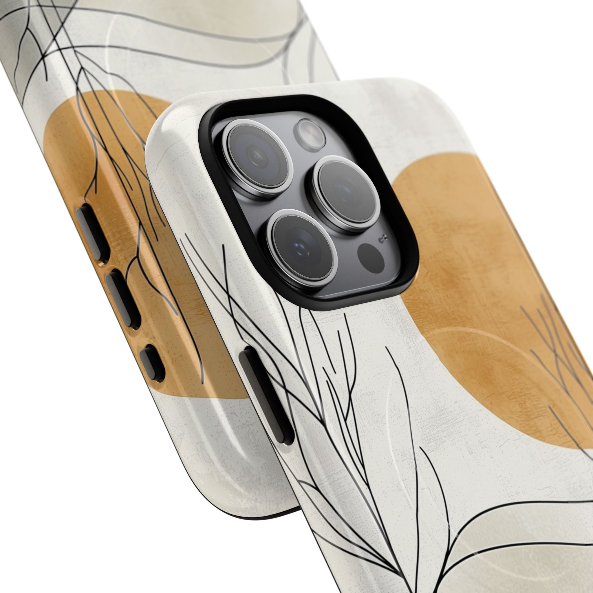 Orange Halo iPhone 15 Pro Max Case - Tough+