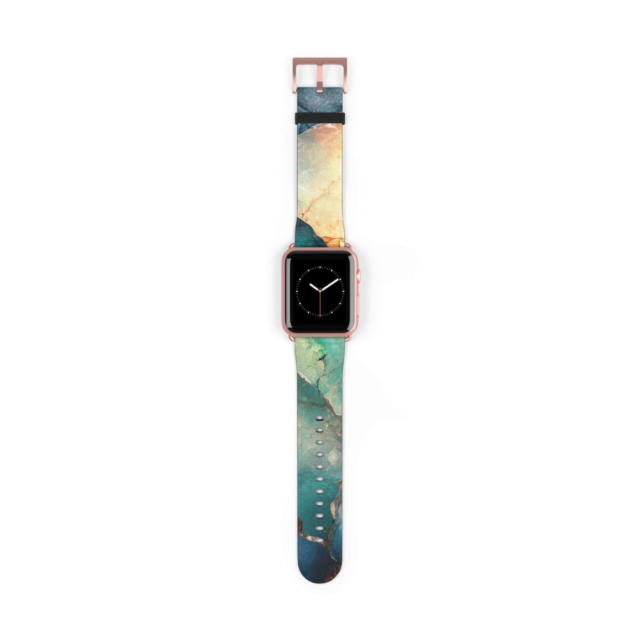 Fractured Gemstone Teal - Watch Band