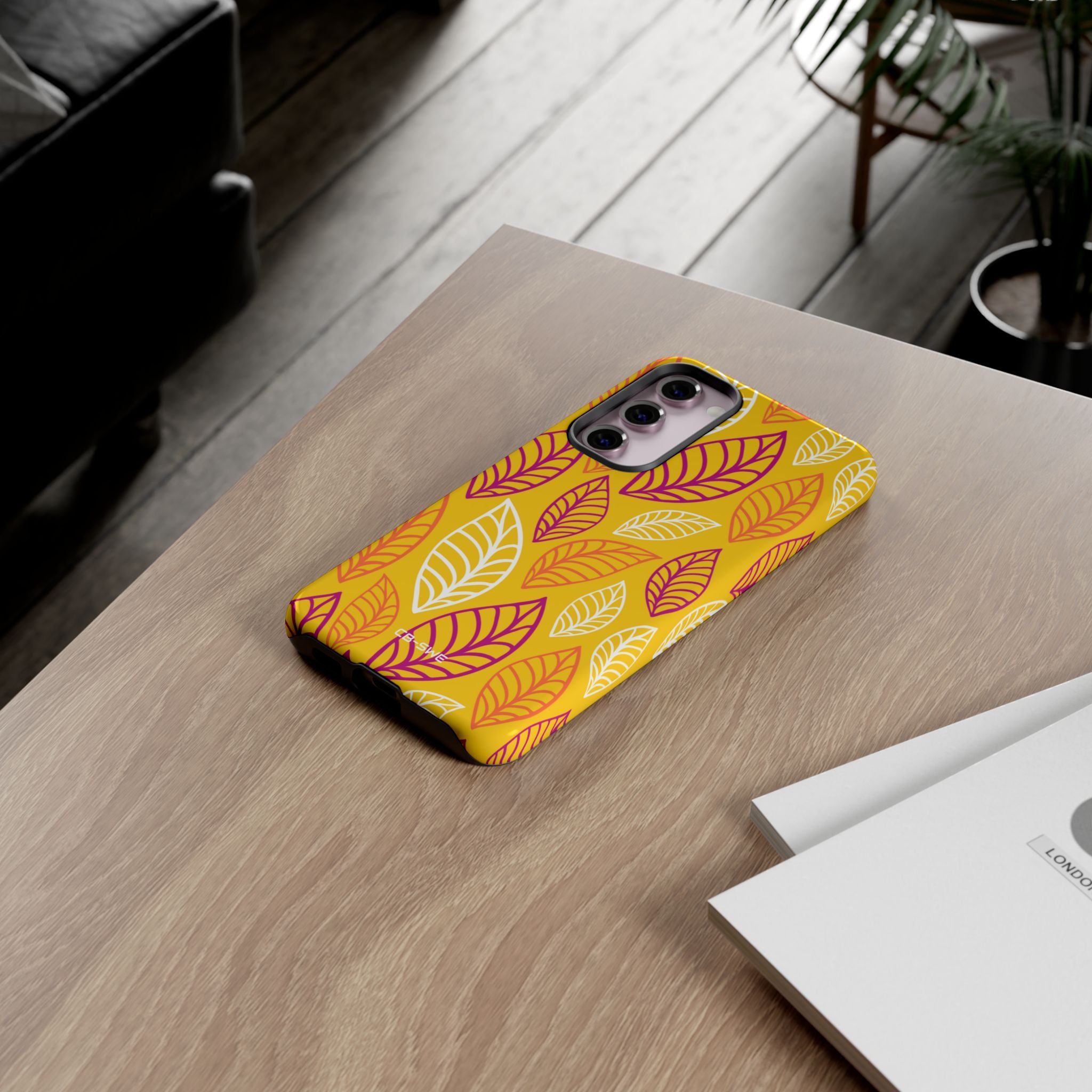 Vibrant Leaf Symphony - Samsung Case