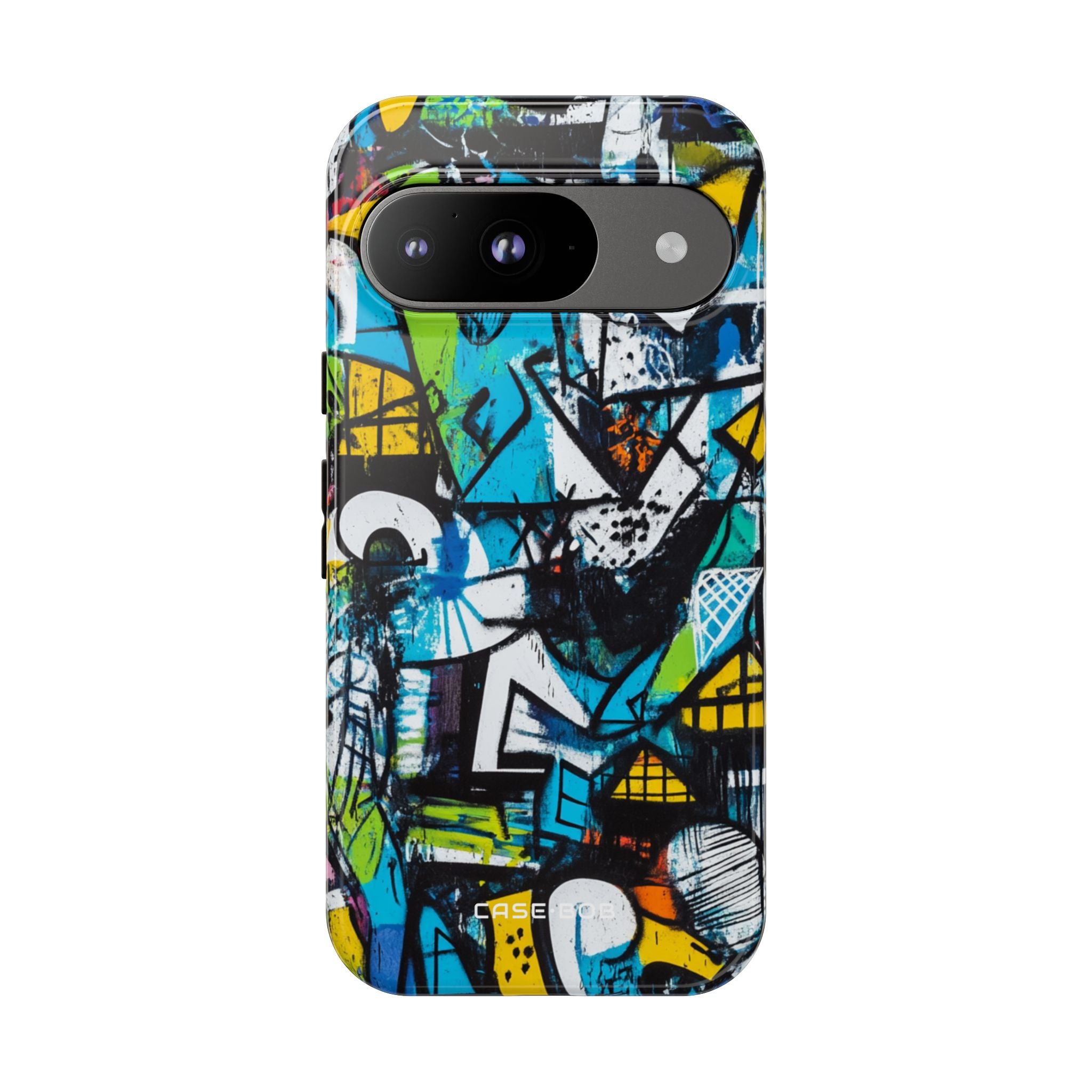 White Ripple Drift Google Pixel 9 Case - Tough