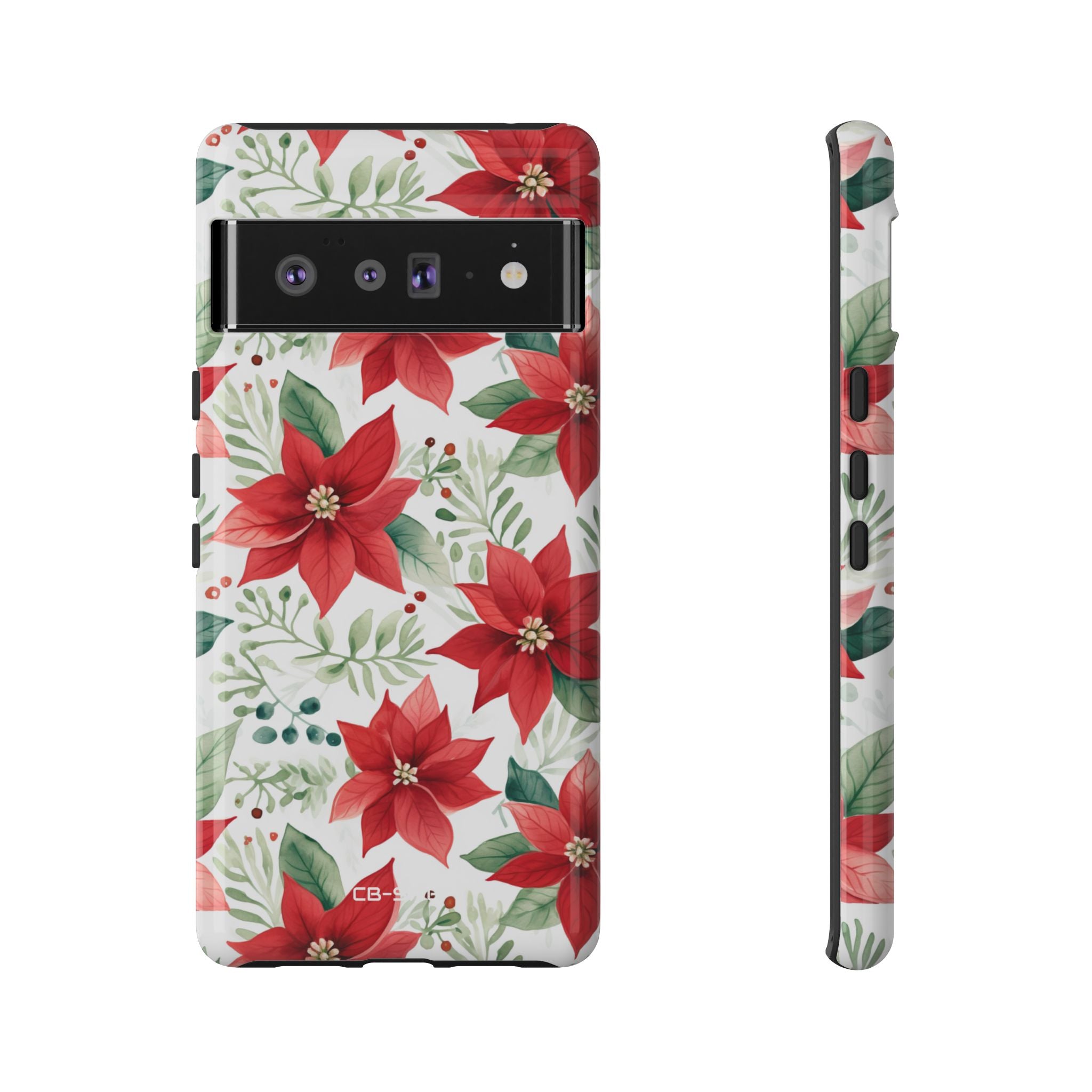 Poinsettias Bloom Bright - Google Pixel Case