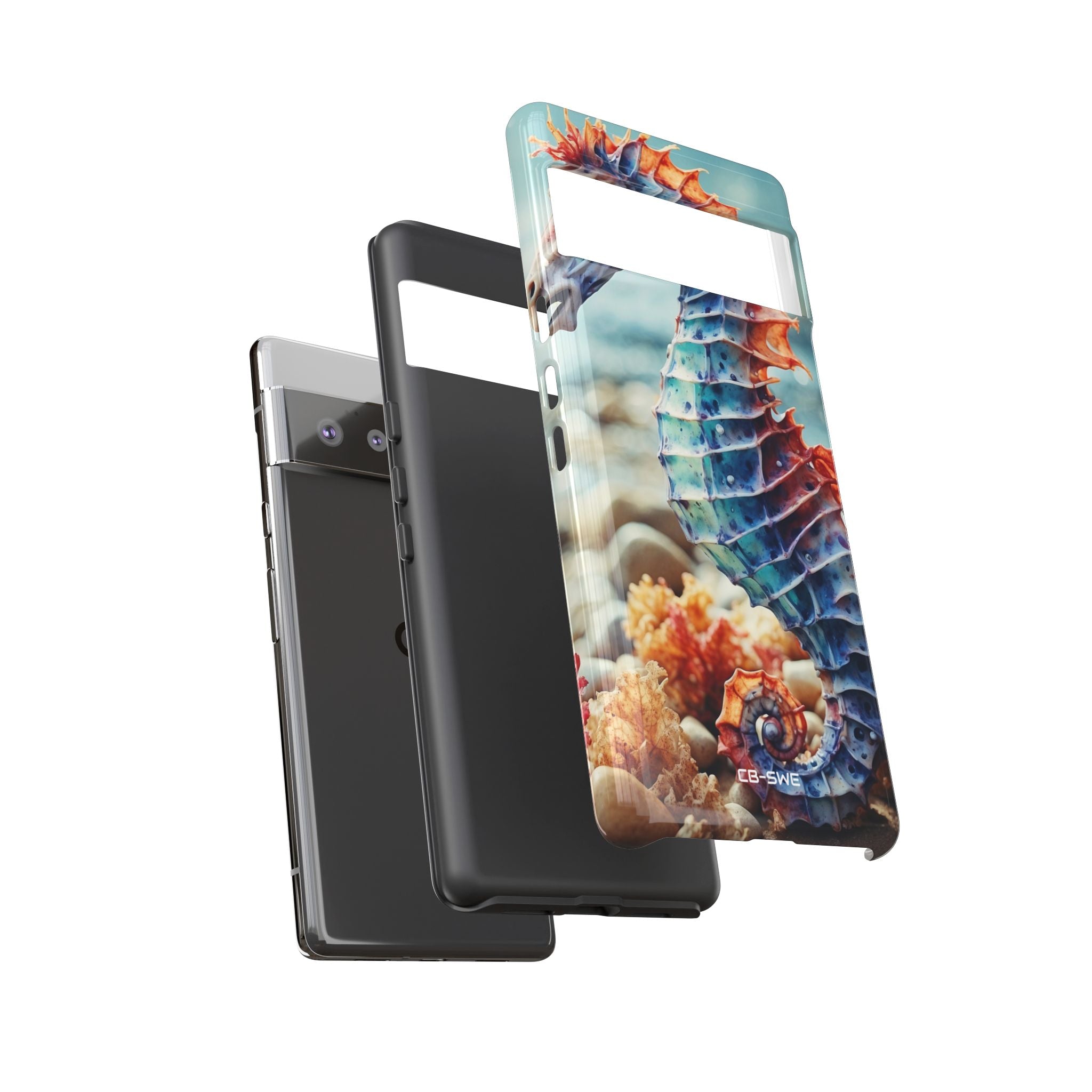 Seahorse Dances Freely - Google Pixel Case
