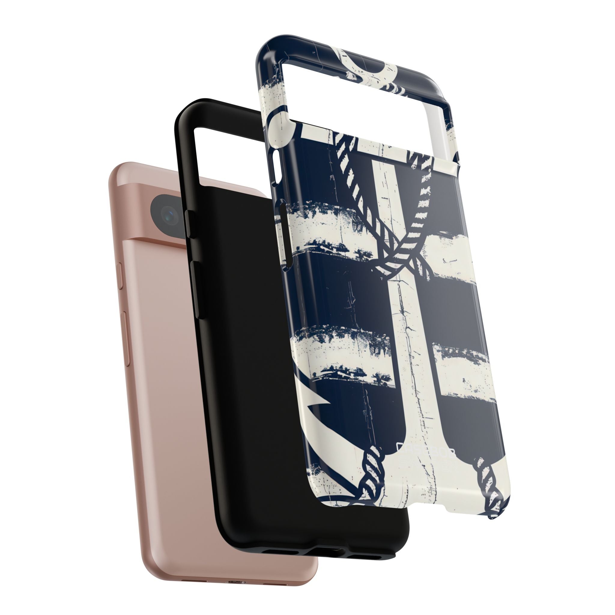 Strisce con ancora blu navy Google Pixel 8 - Tough