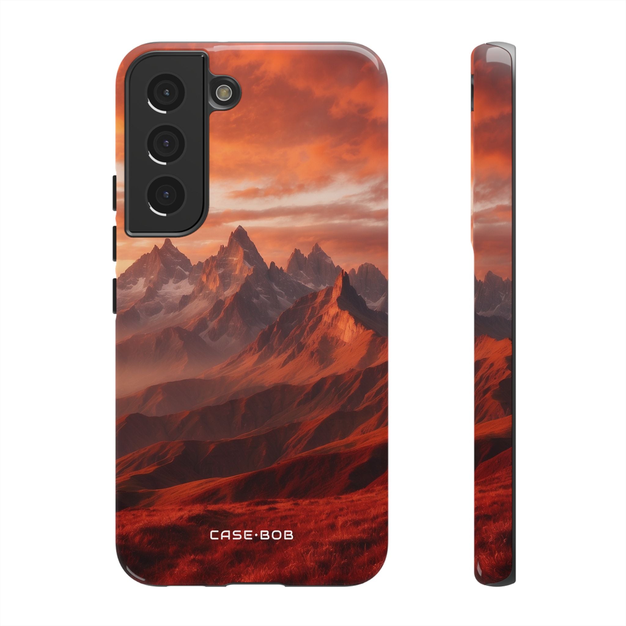 Jagged Glow Samsung S22 Case - Tough