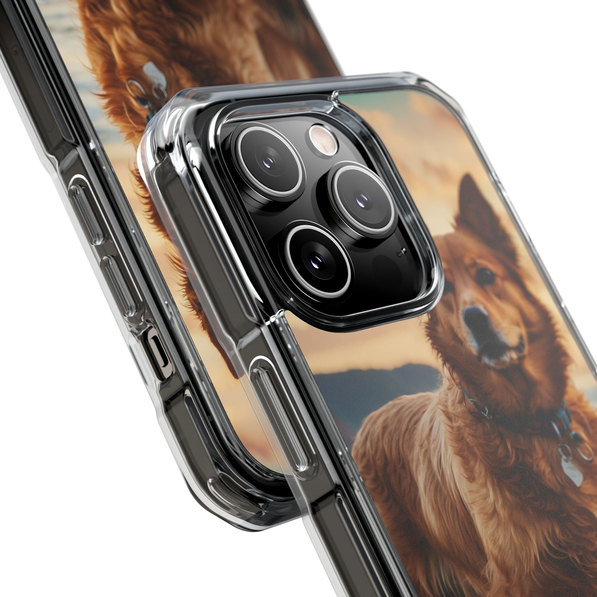 Golden Dog Plays iPhone Case - Impact