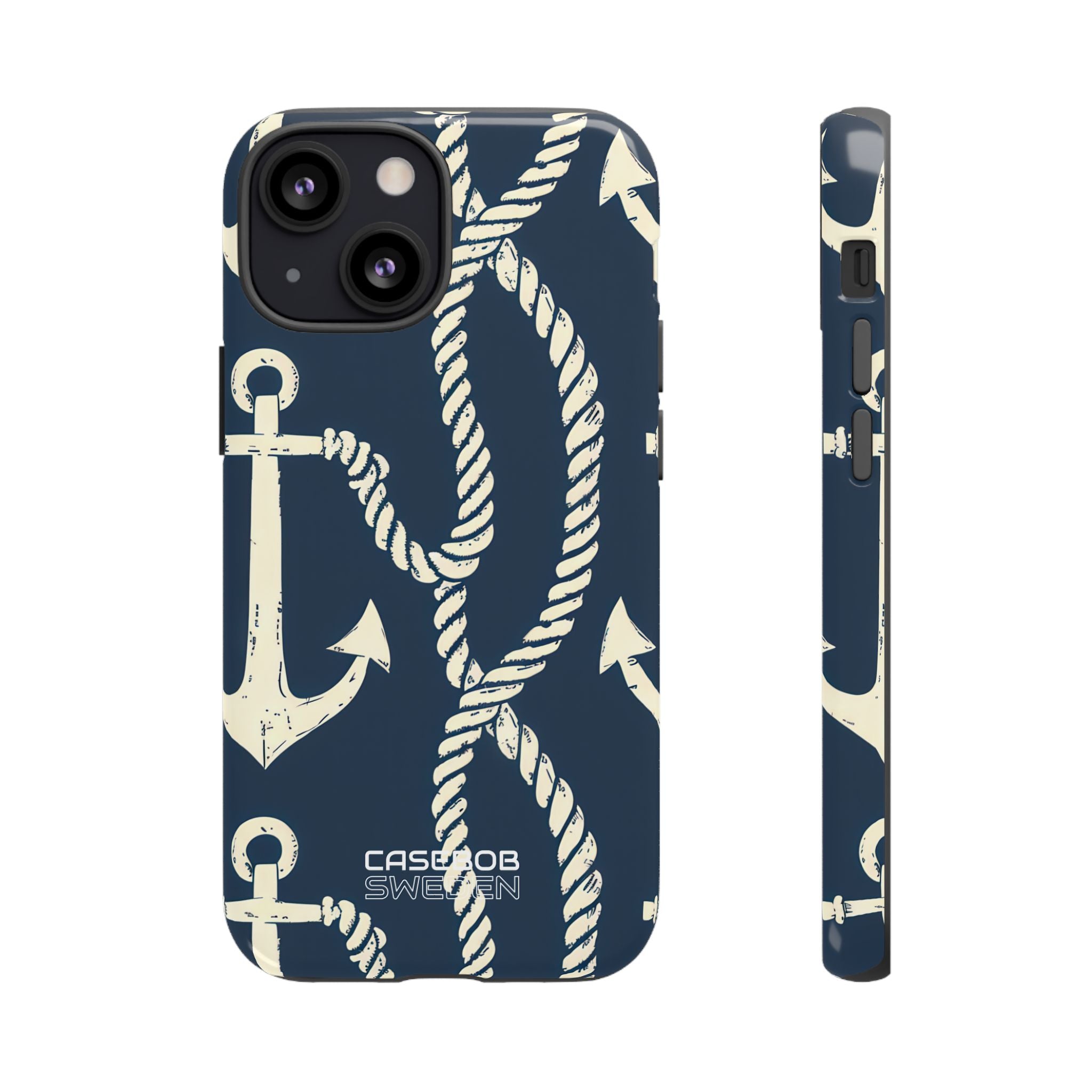 Nautical Anchors Rope iPhone 13 - Tough