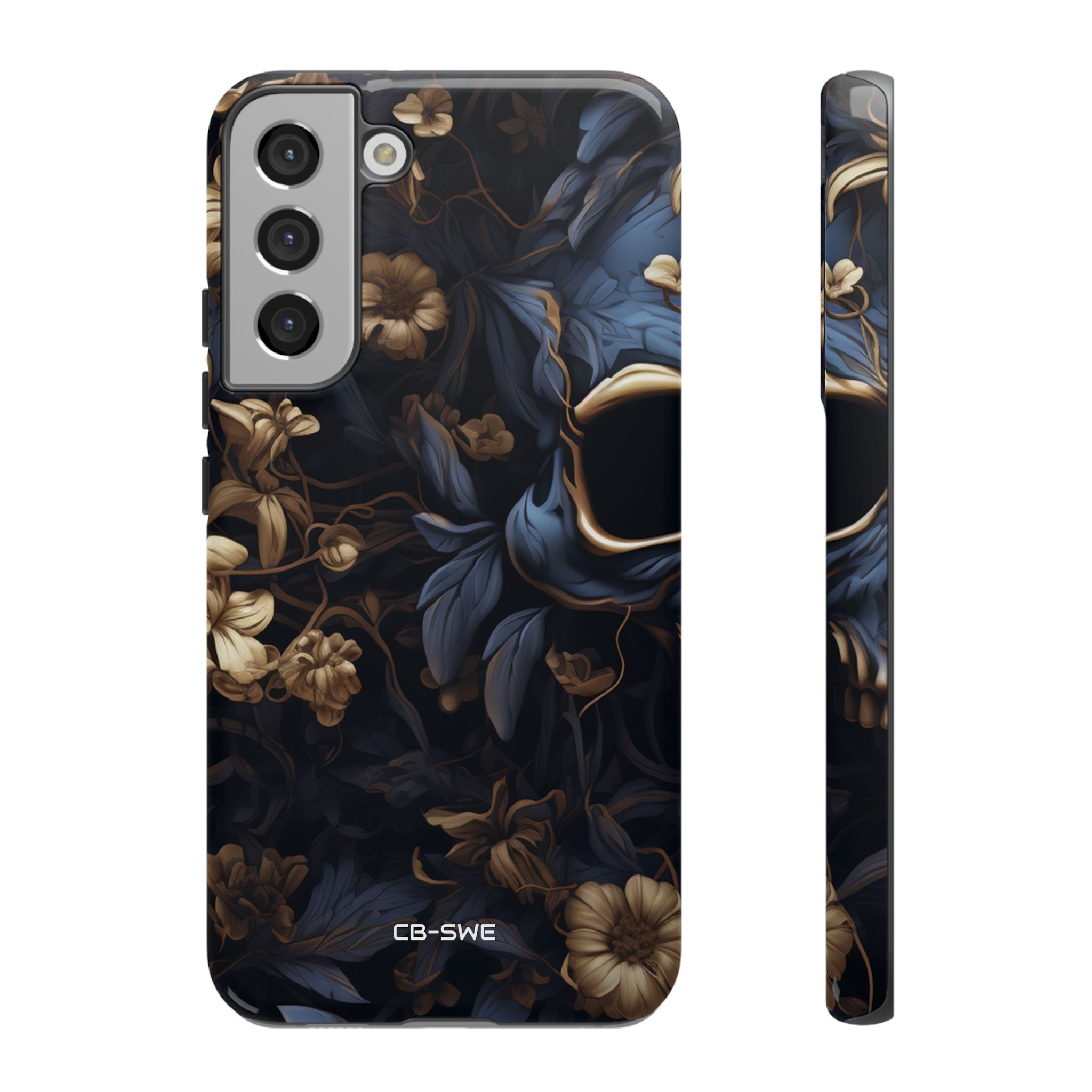 Gothic Floral Skull - Samsung Case
