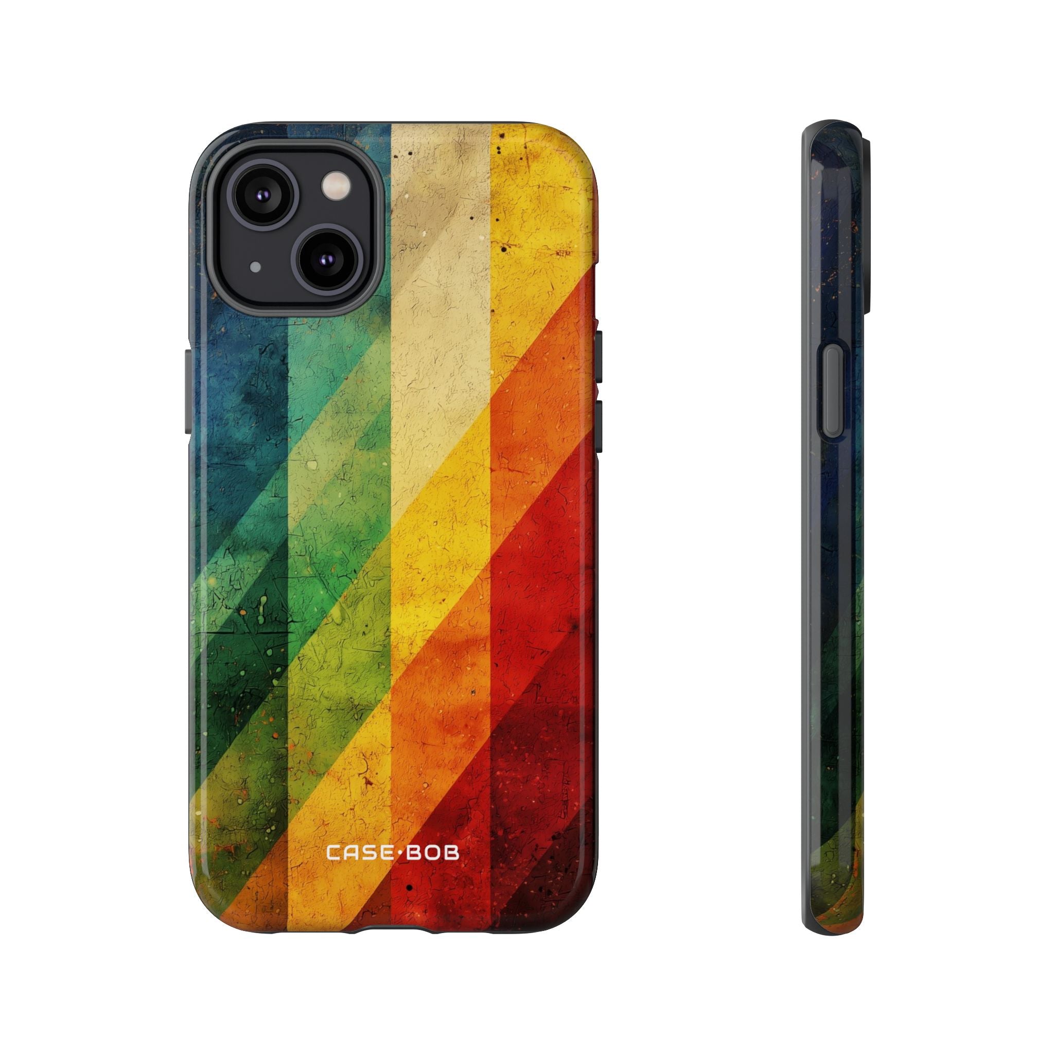 Diagonal Spectrum iPhone 14 Plus Case - Tough