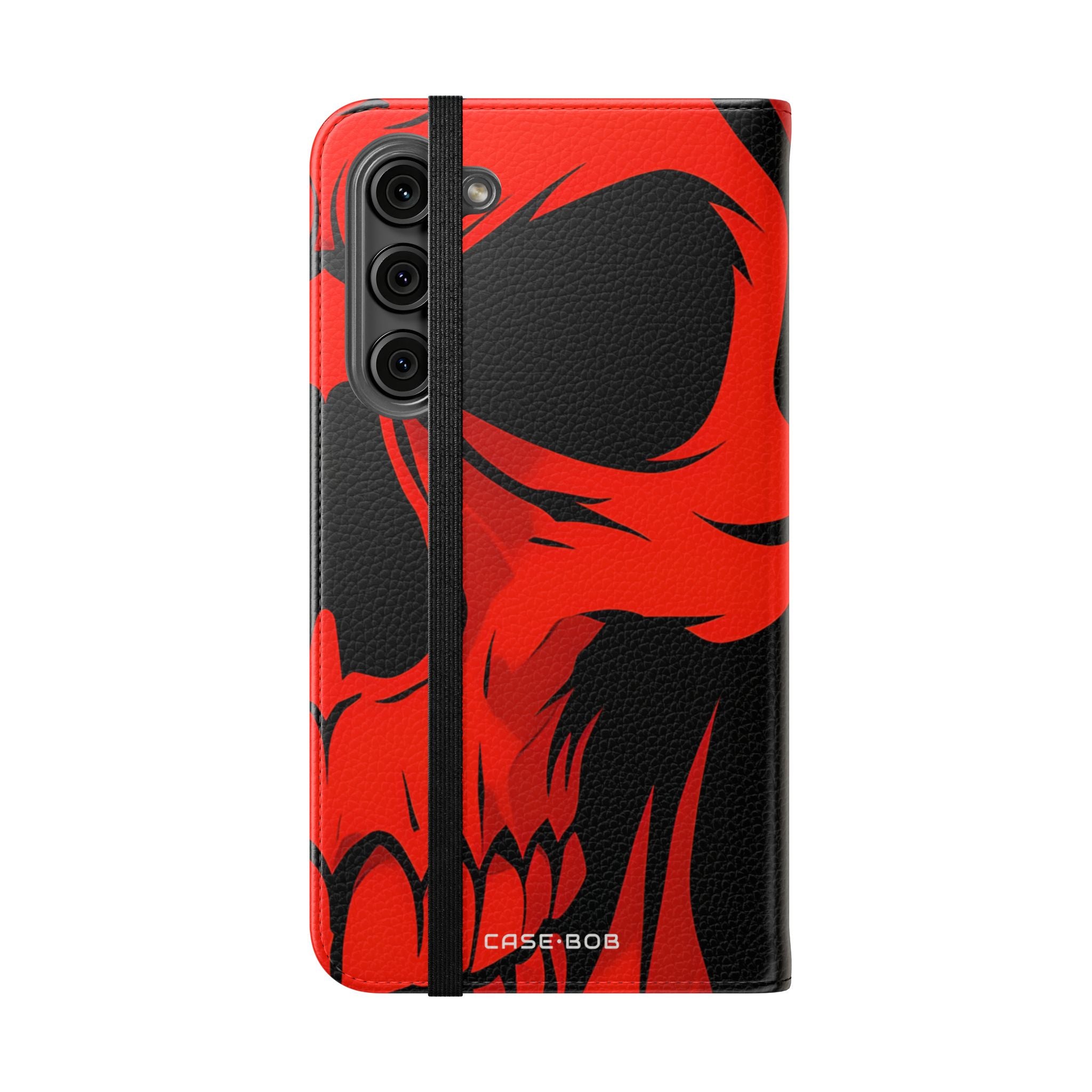 Dual Skulls RedBlue - Samsung S23+ Case - Wallet