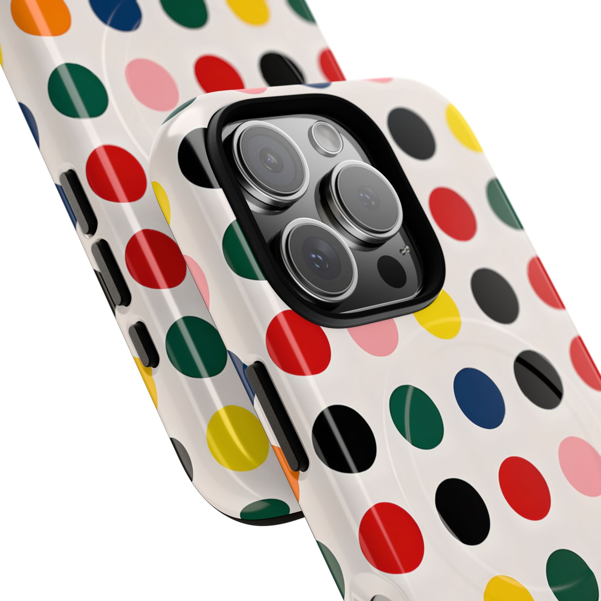 Colorful Circle Grid iPhone 16 - Tough+