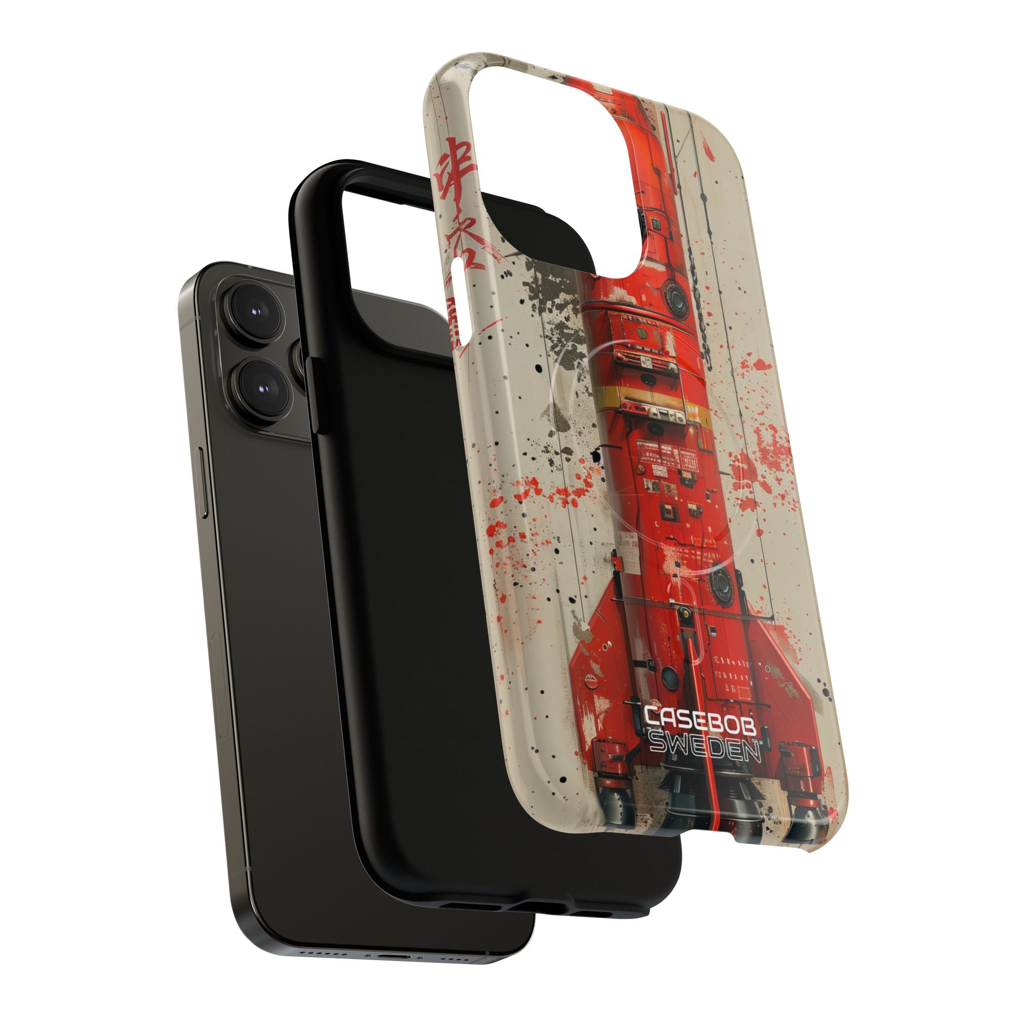 Crimson Rocket Burst iPhone 14 - Tough+