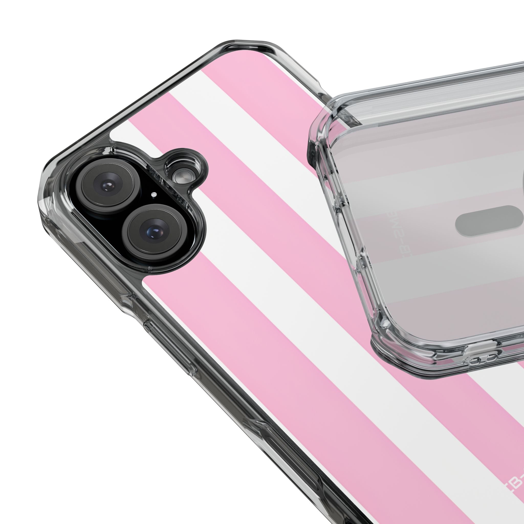 Pink White Minimalism iPhone Case - Impact