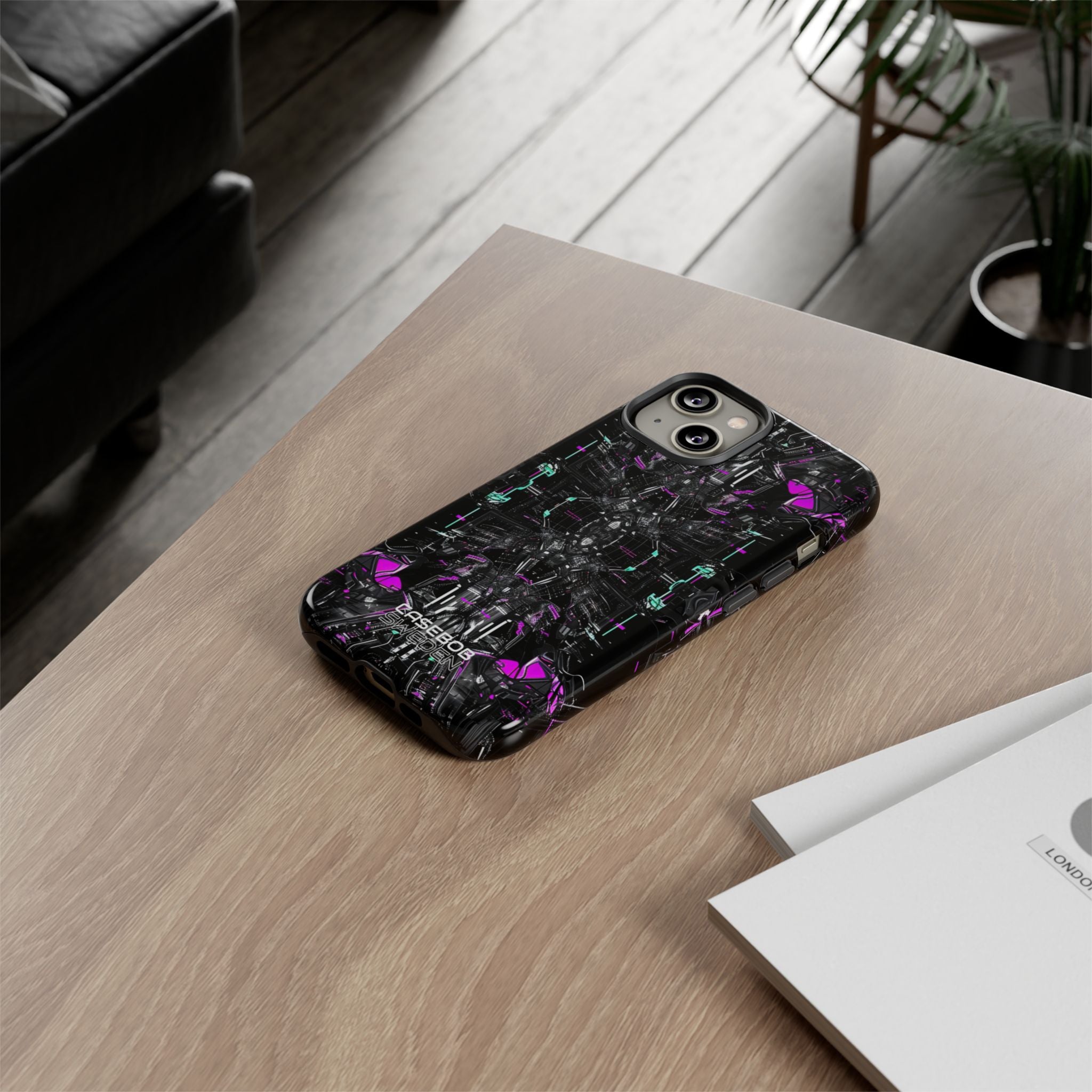 Cybernetic Neon Nexus iPhone 14 - Tough