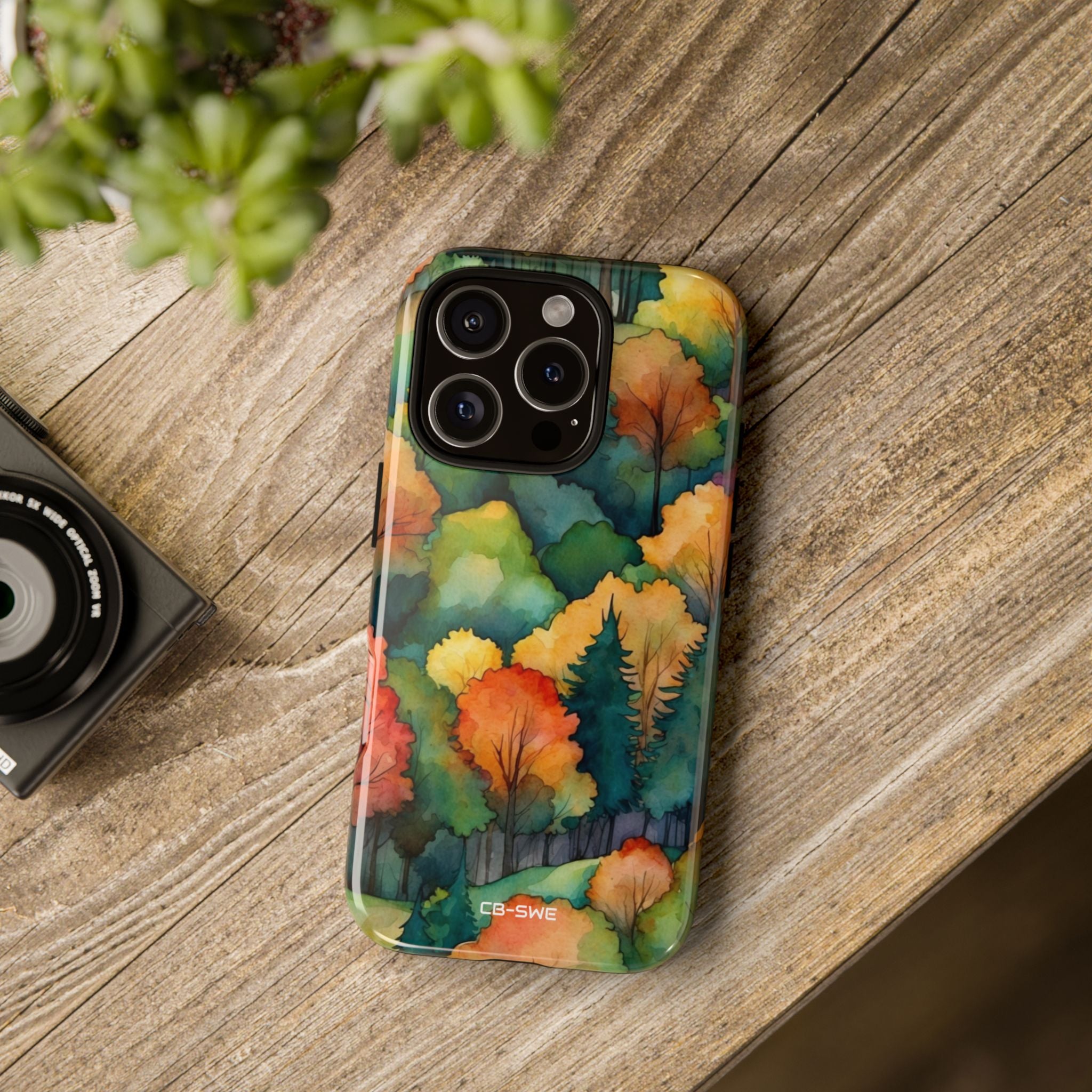 Autumn Leaves Dance - iPhone Case