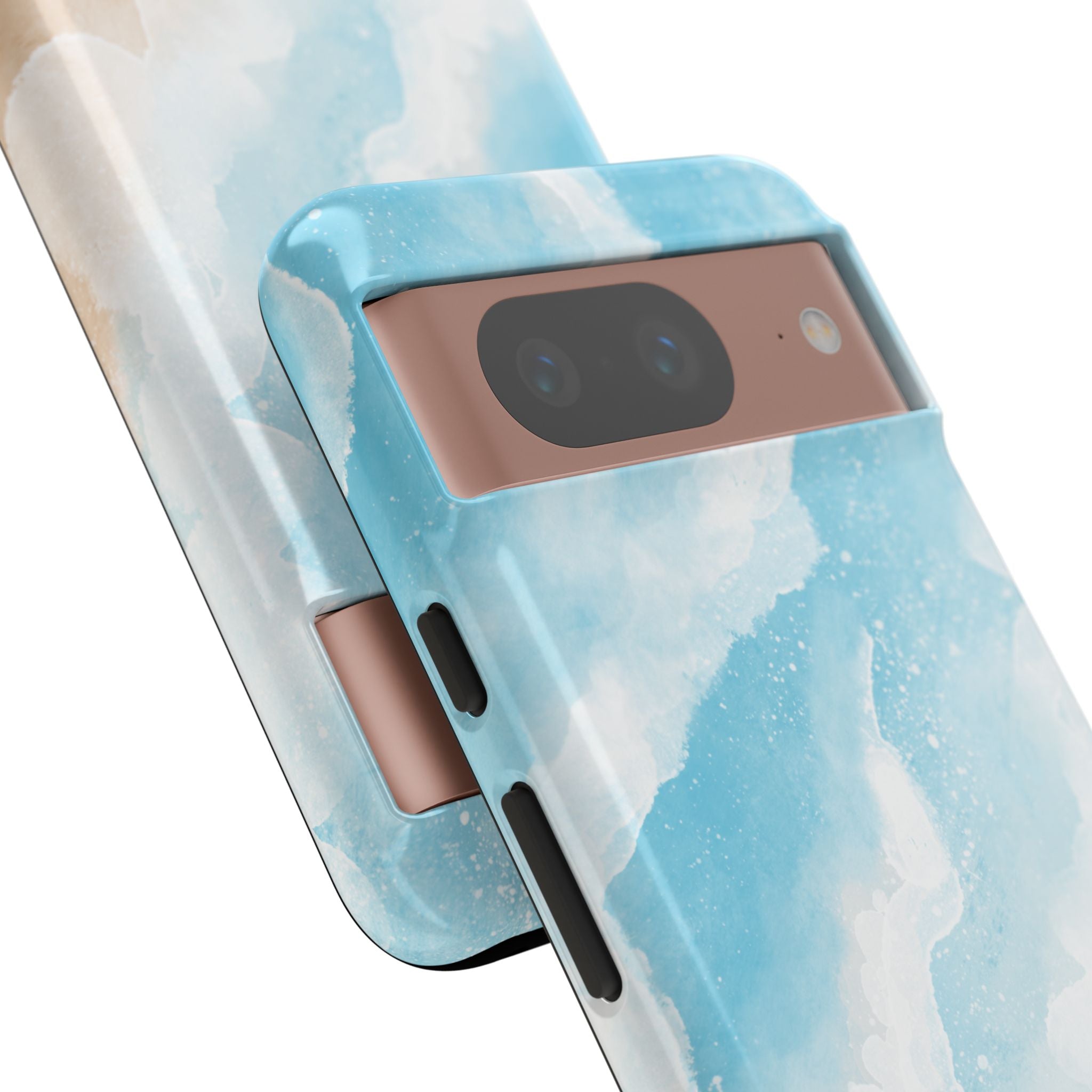 Serene Coastal Whispers - Google Pixel Case