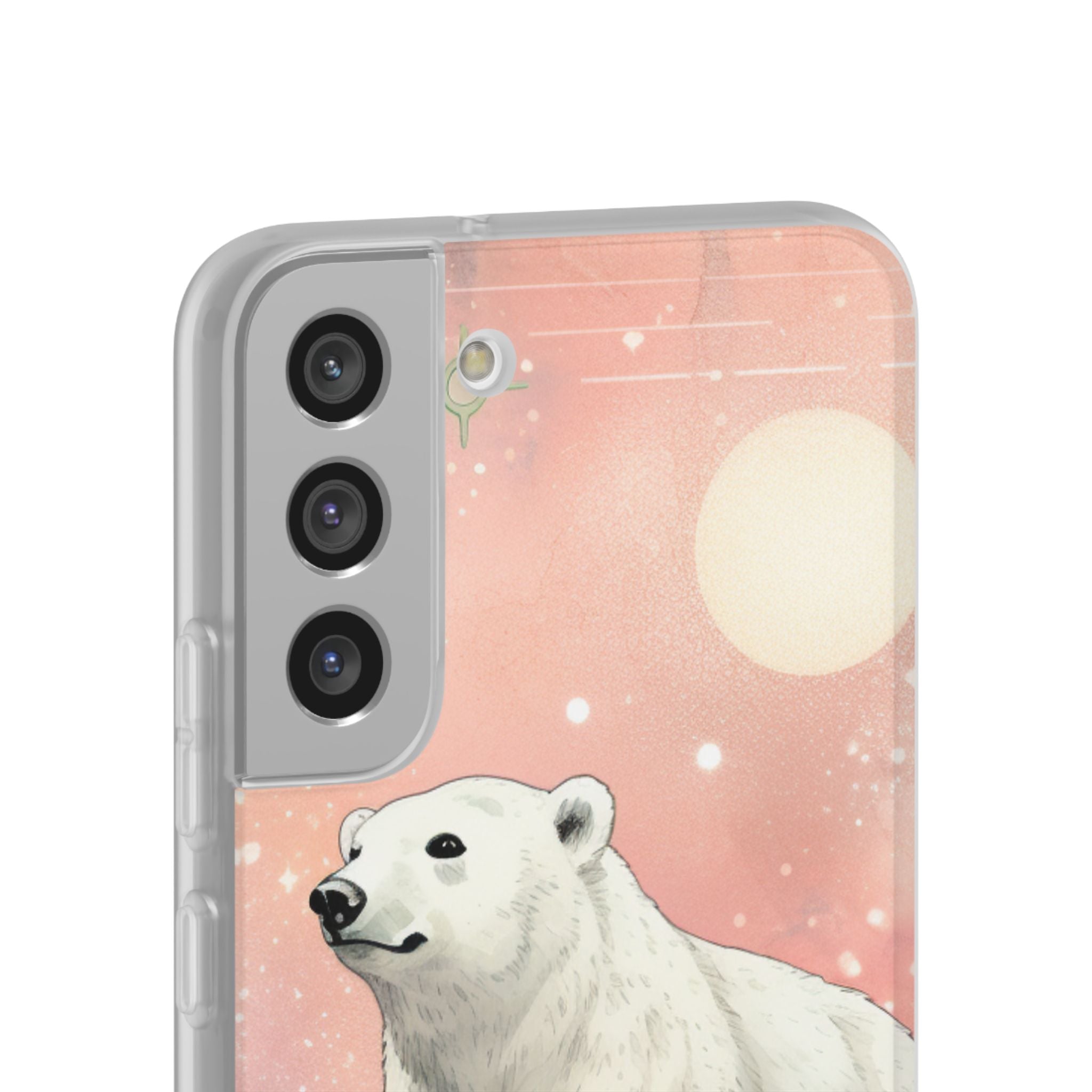 Polar Bear Dream Samsung S22 Plus Case - Soft