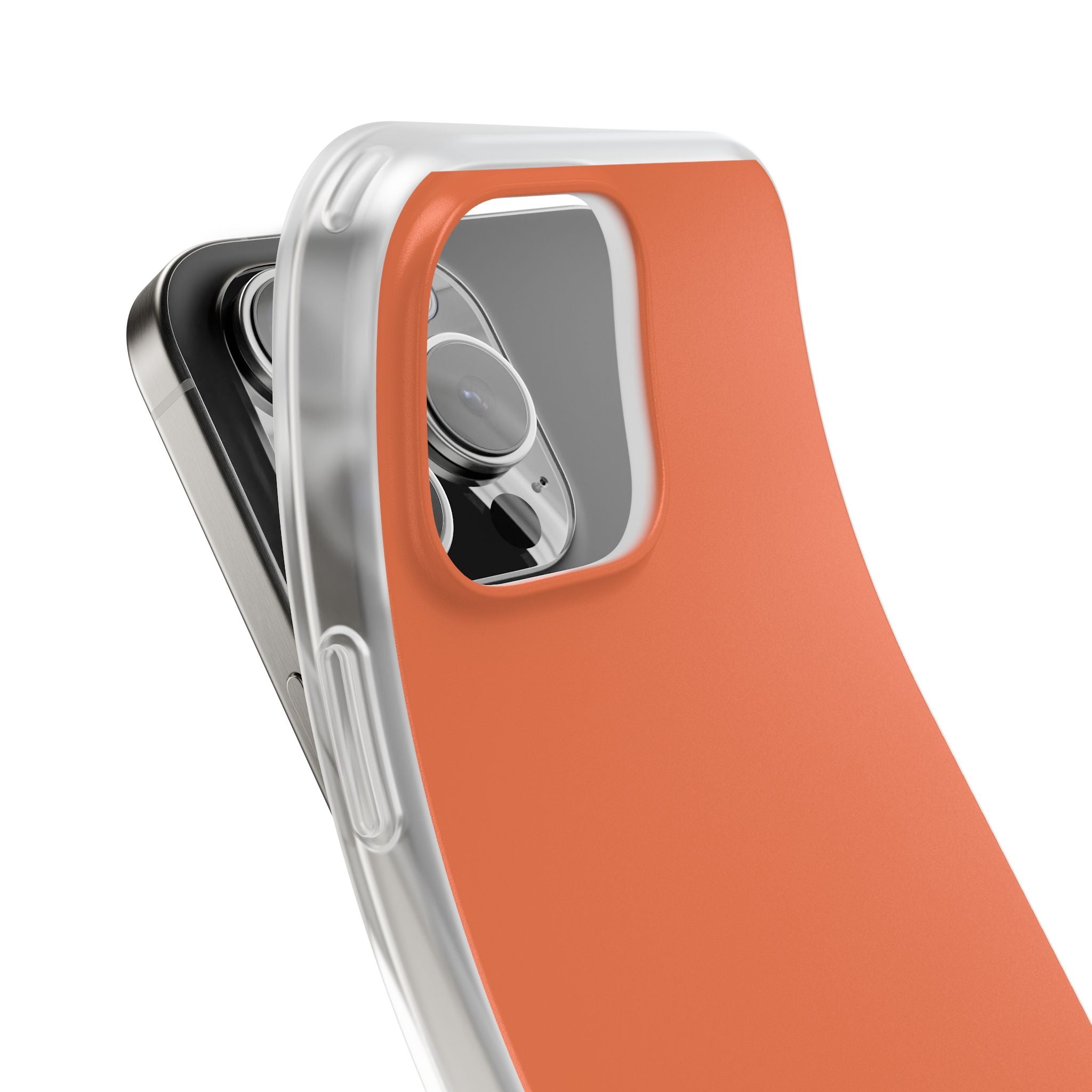 Coral Orange iPhone 16 - Flexi