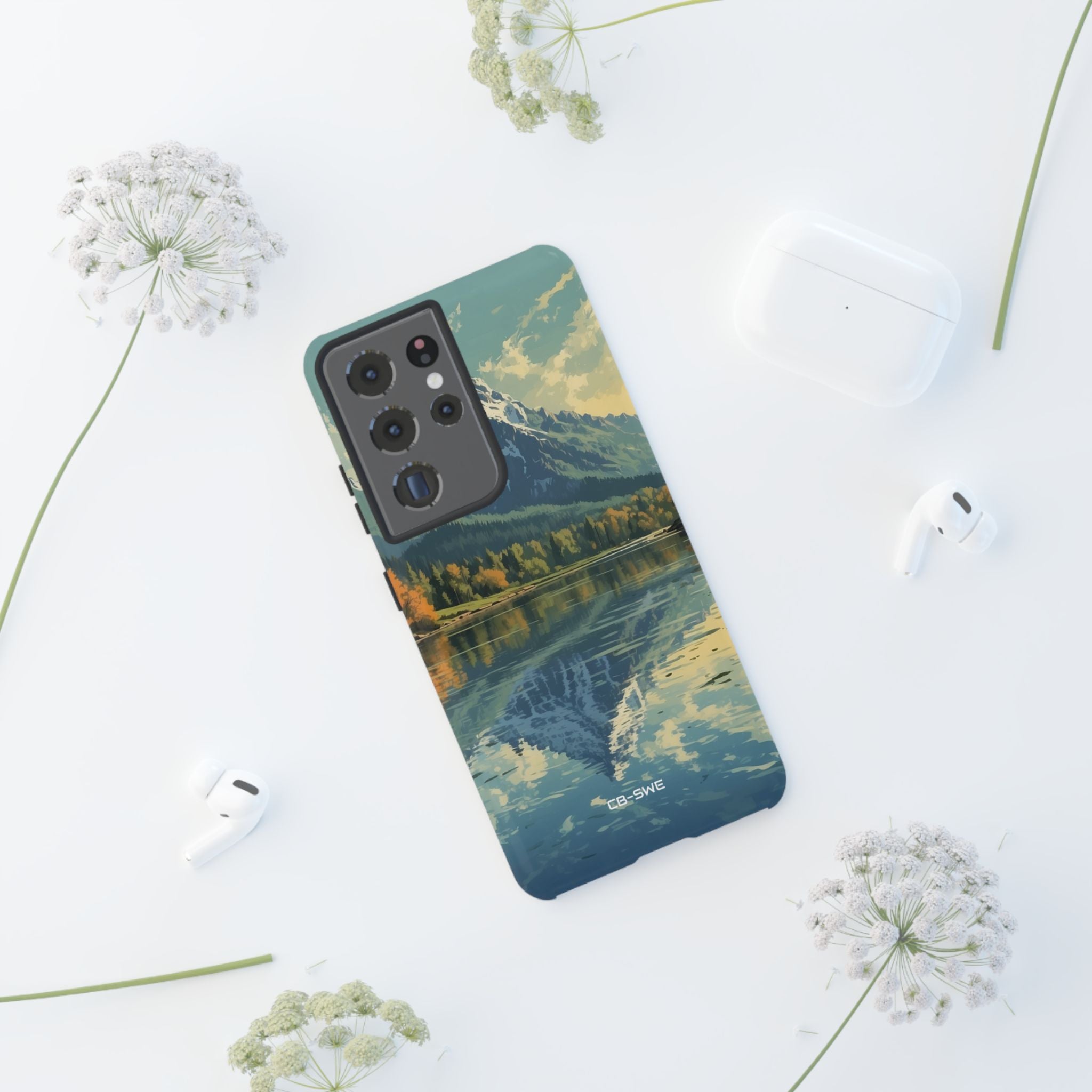 Mountain Reflects Calm - Samsung Case