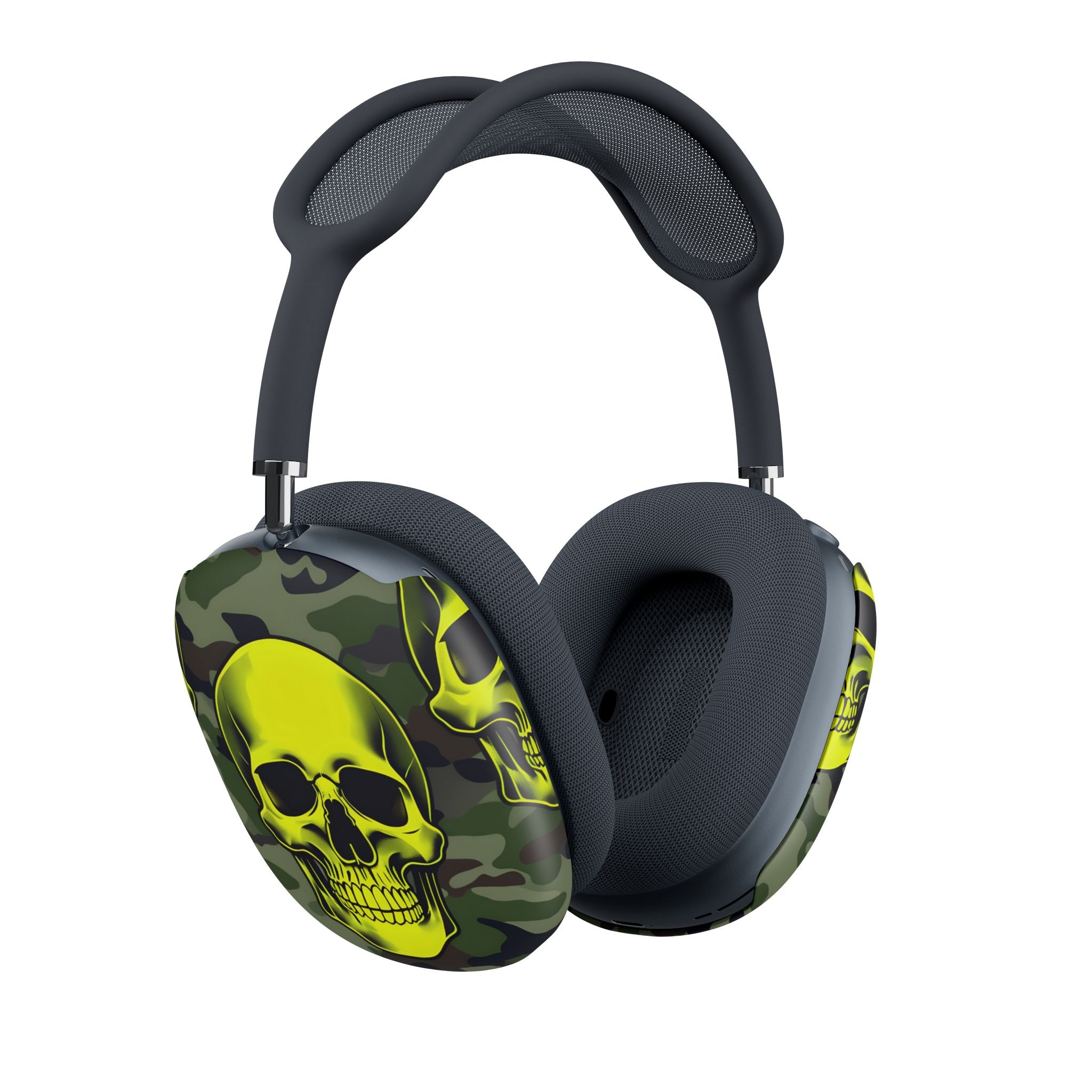 Neon Skull Camo - AirPod Max -suoja