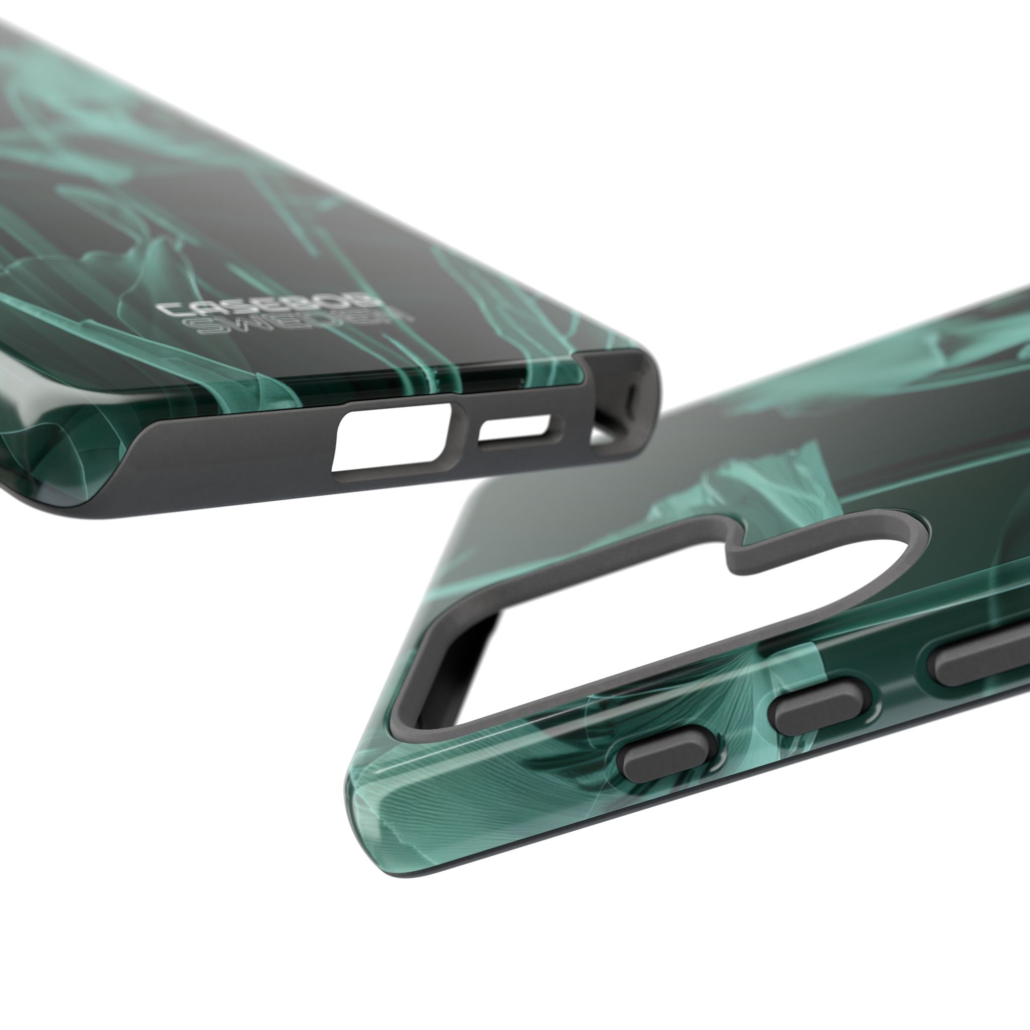 Teal Bloom Radiance Samsung S25 - Tough