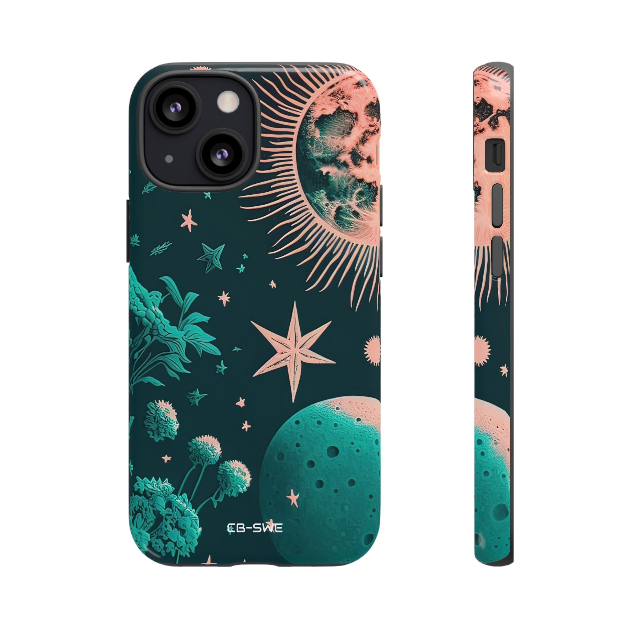 Celestial Botanical Night - iPhone Case