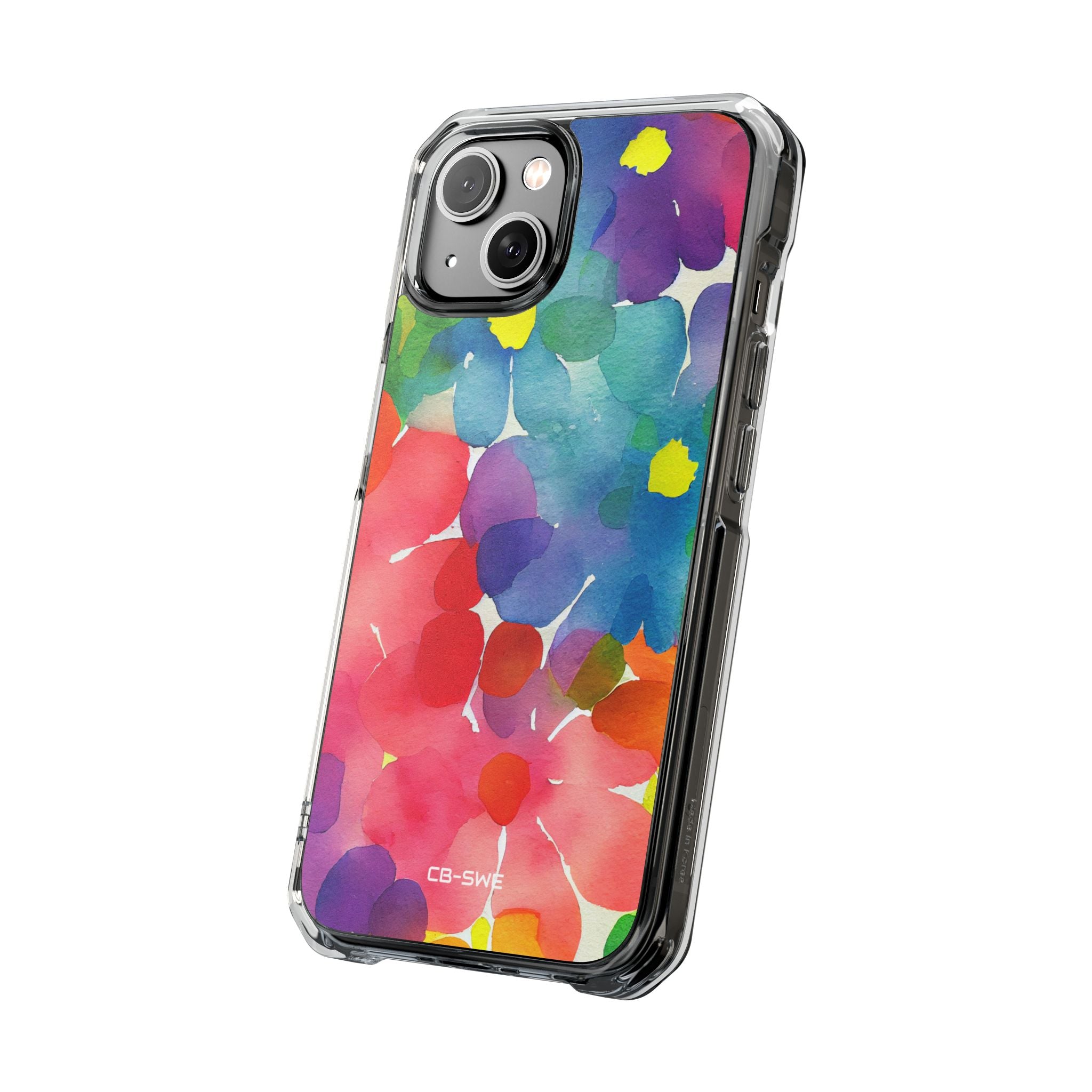 Fluid Color Petals iPhone Case - Impact