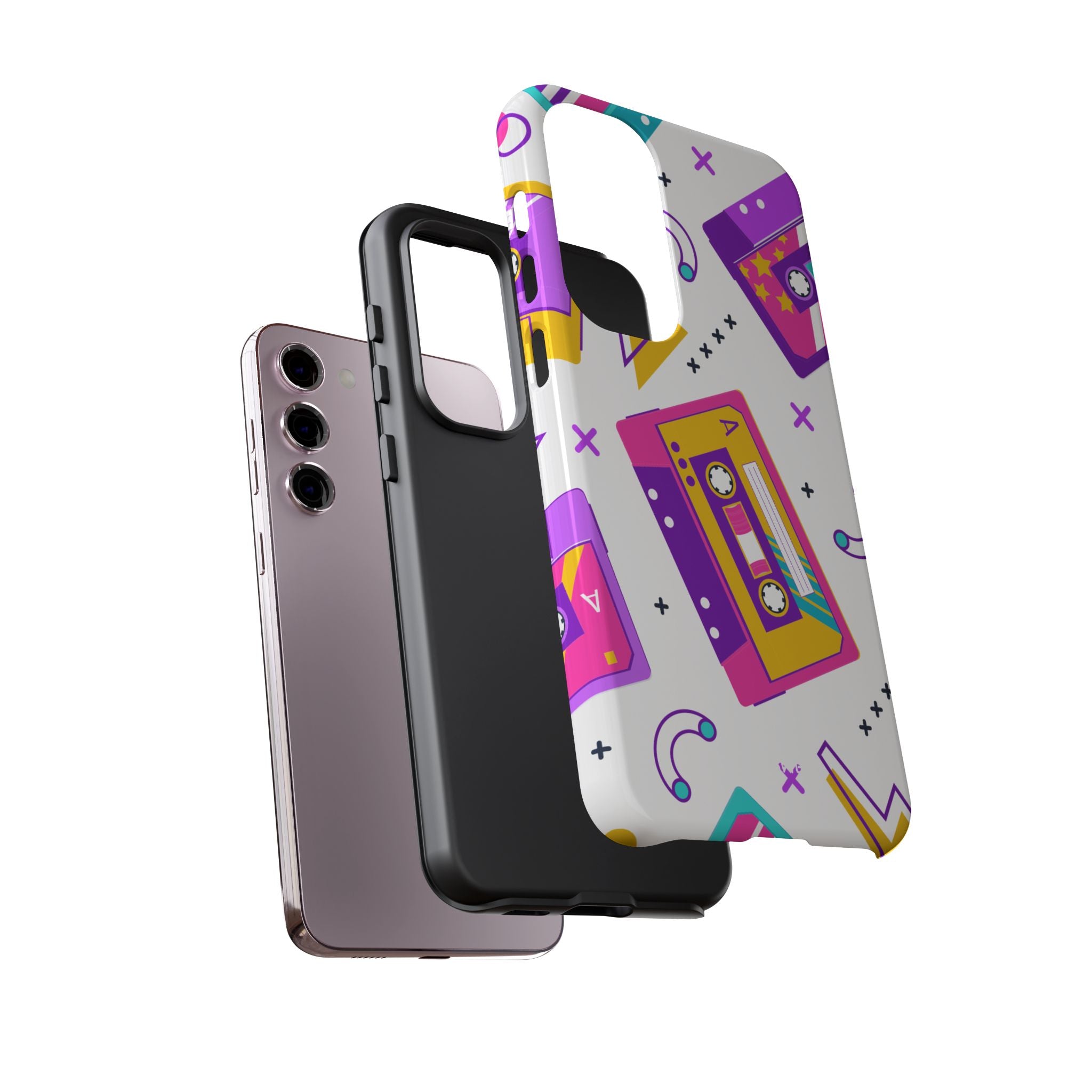 Retro Cassette Chaos - Samsung Case