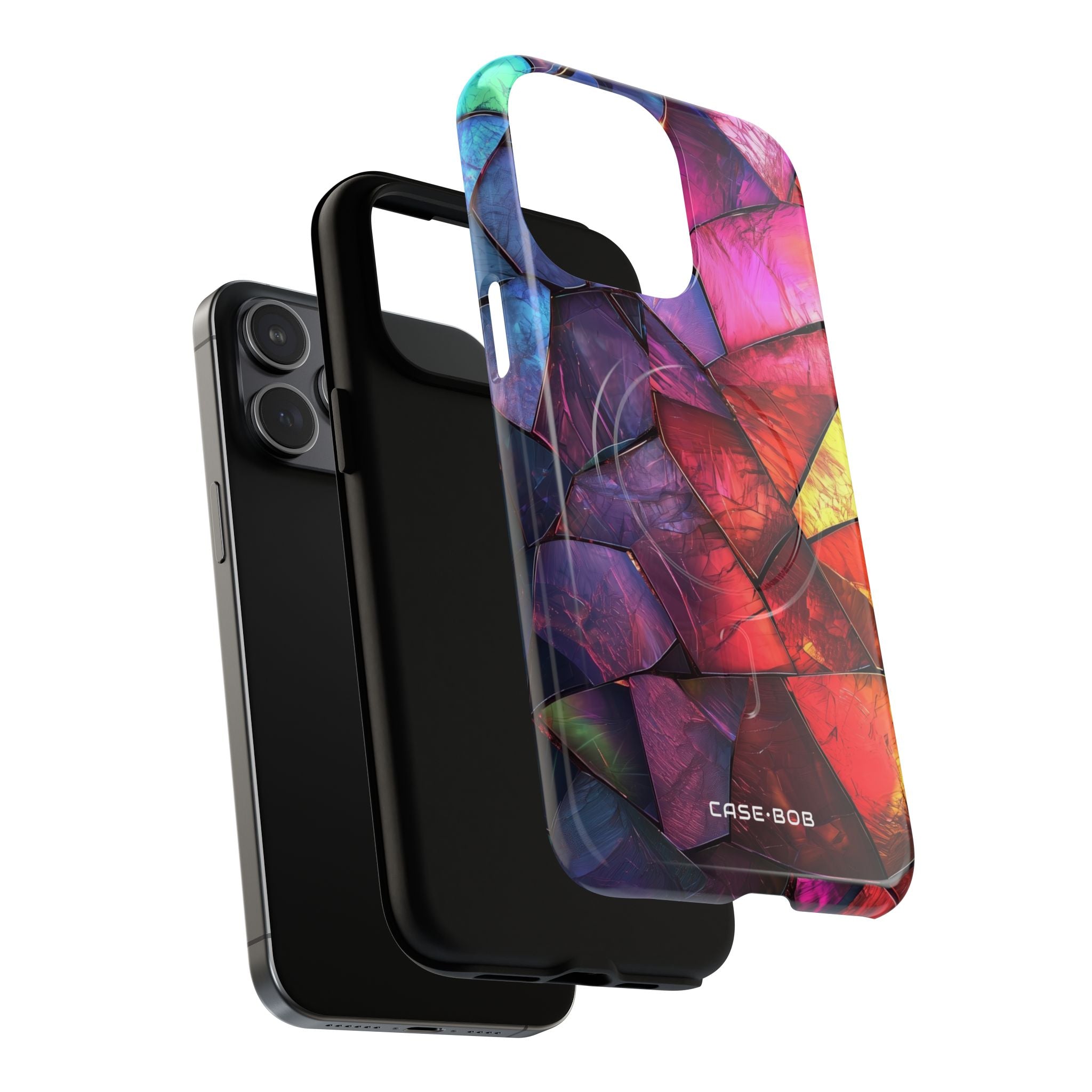 Cracked Prism iPhone 15 Pro Max Case - Tough+