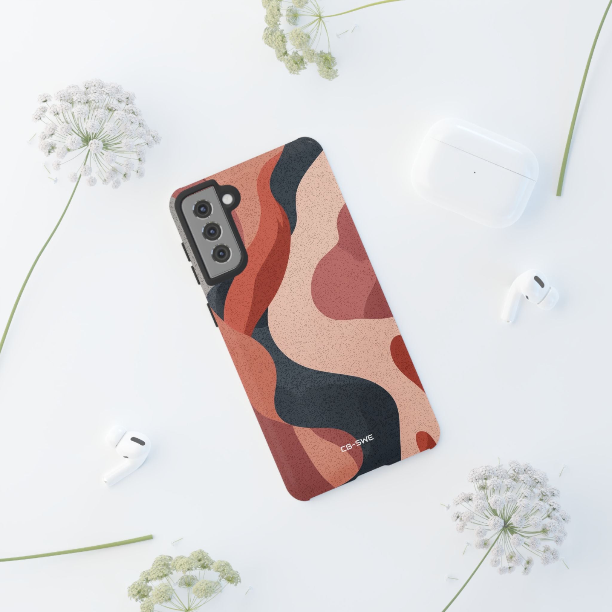 Flowing Earth Tones - Samsung Case