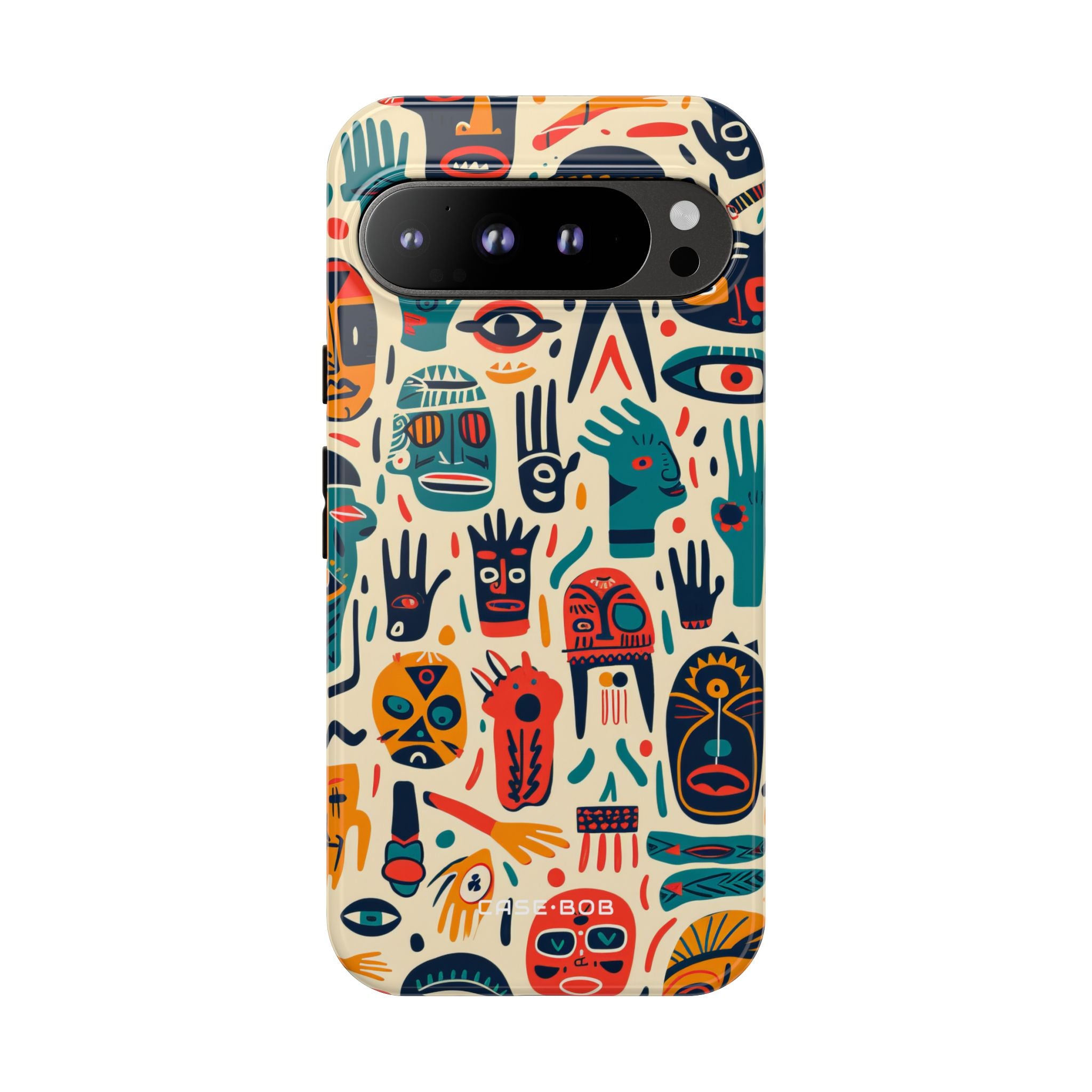 Vivid Faces Google Pixel 9 Pro XL Case - Tough