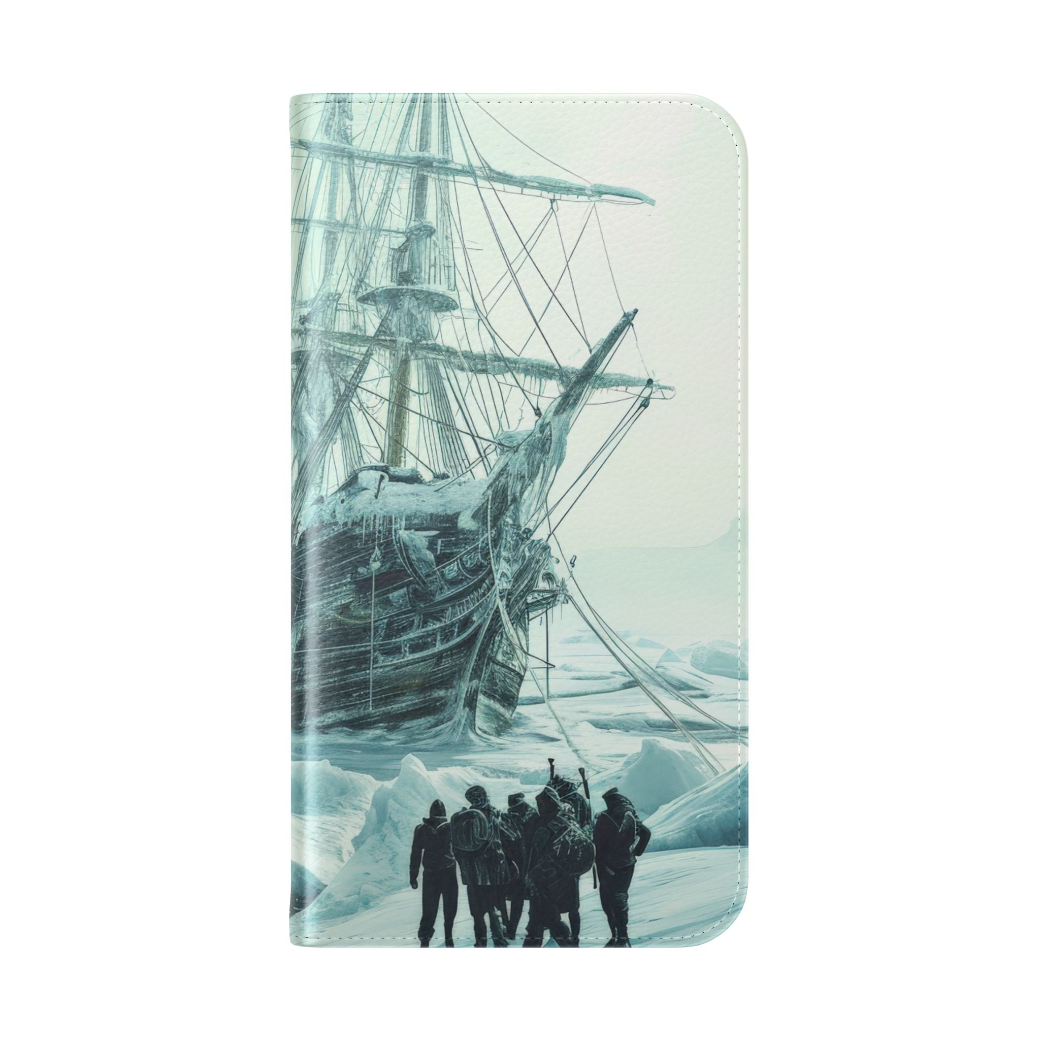 Iced Galleon - iPhone 16 Plus Case - Wallet