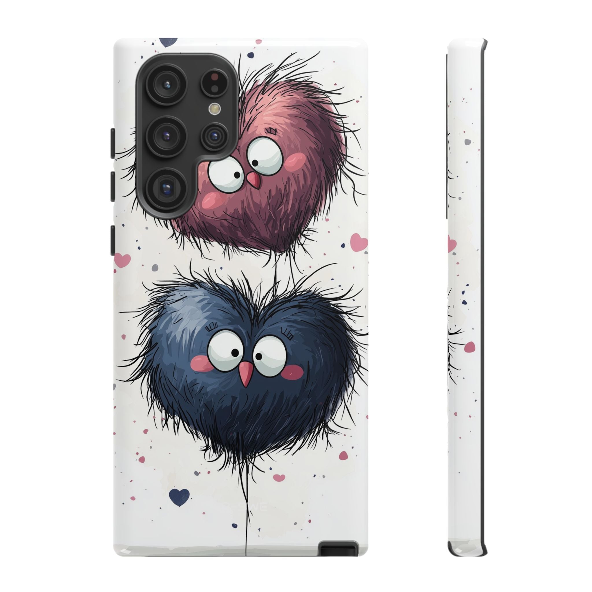 Fluffy Hearts Embrace - Samsung Case