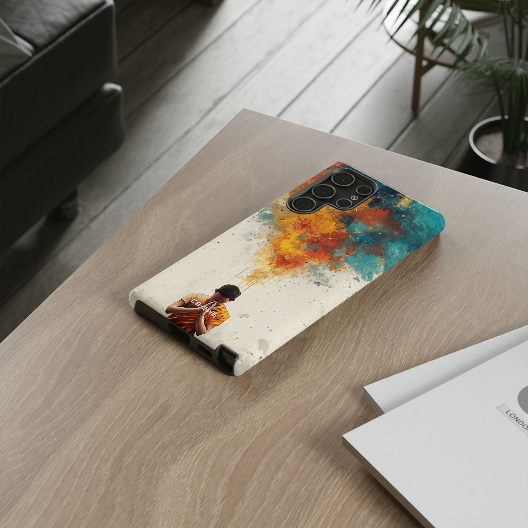 Monk Embracing Enlightenment - Samsung Case