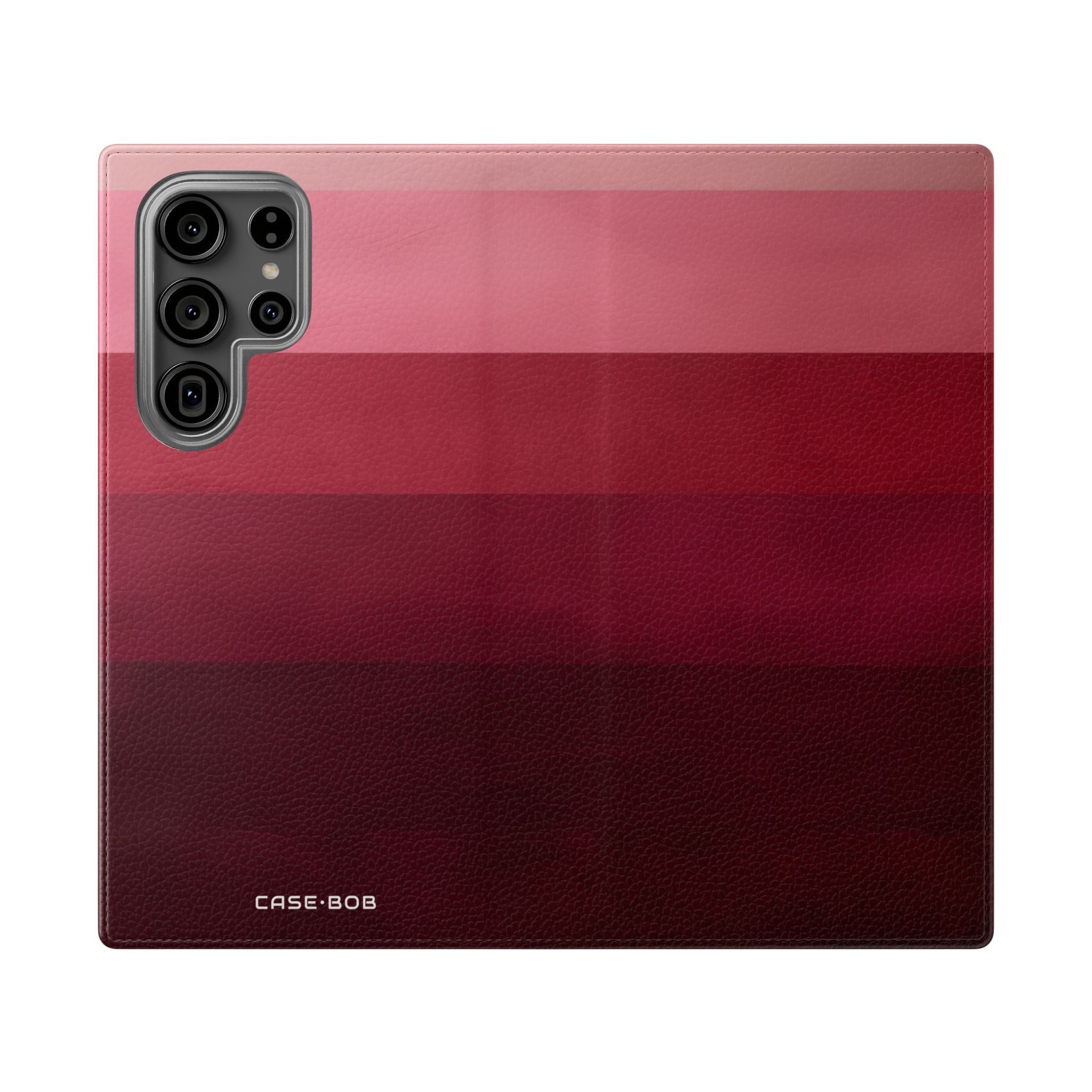 Blushing Stripes - Samsung S23 Ultra Case - Wallet