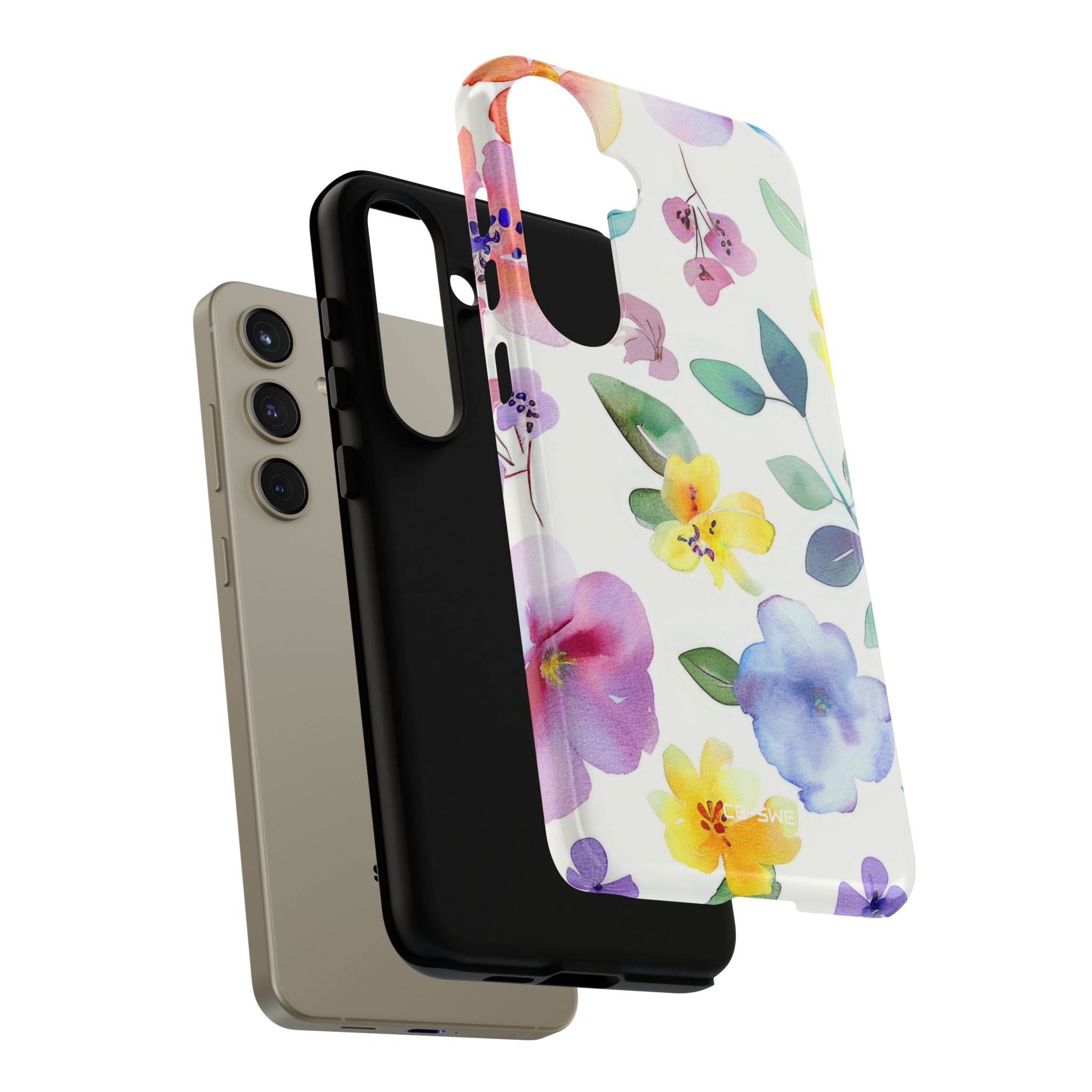Whimsical Watercolor Florals - Samsung Case