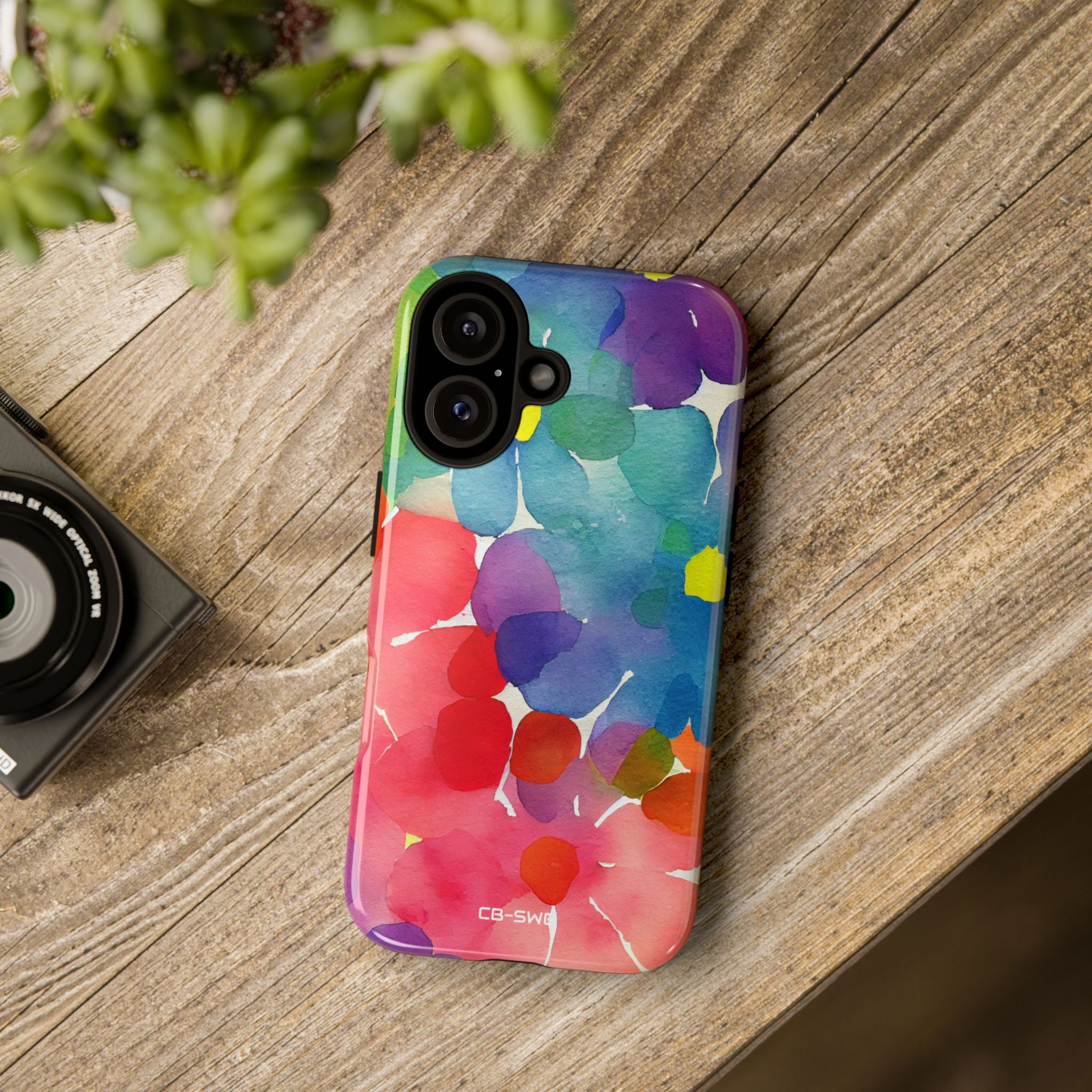 Fluid Color Petals - iPhone Case