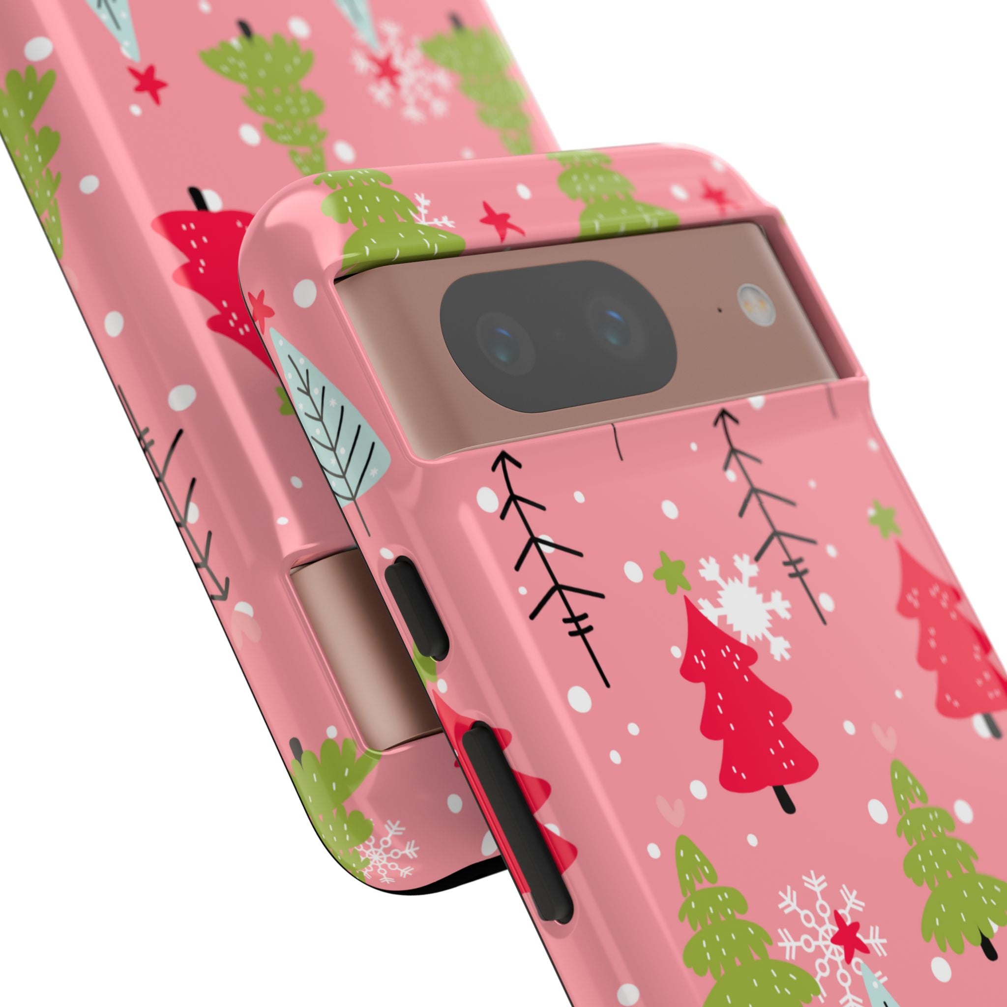 Snowflakes Dance Playfully - Google Pixel Case