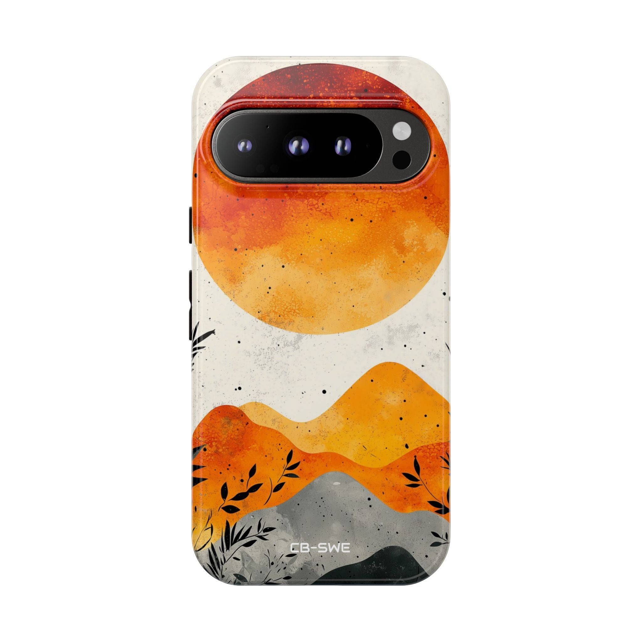 Sun Illuminates Mountains - Google Pixel Case