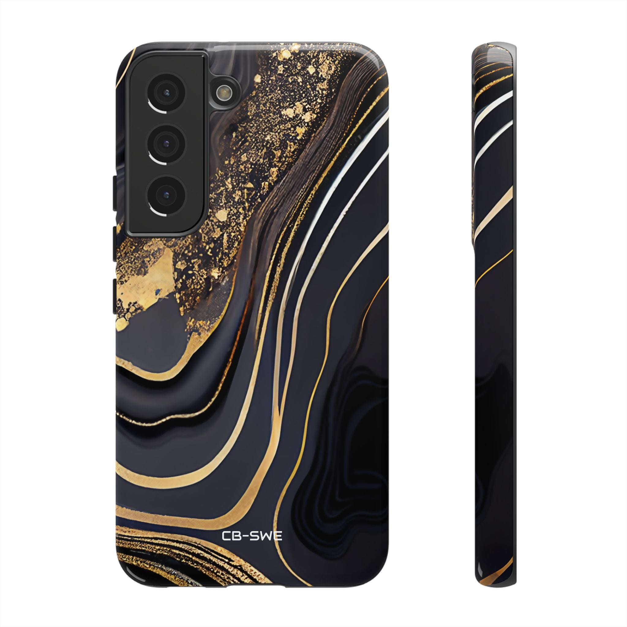 Elegant Gold Streams - Samsung Case